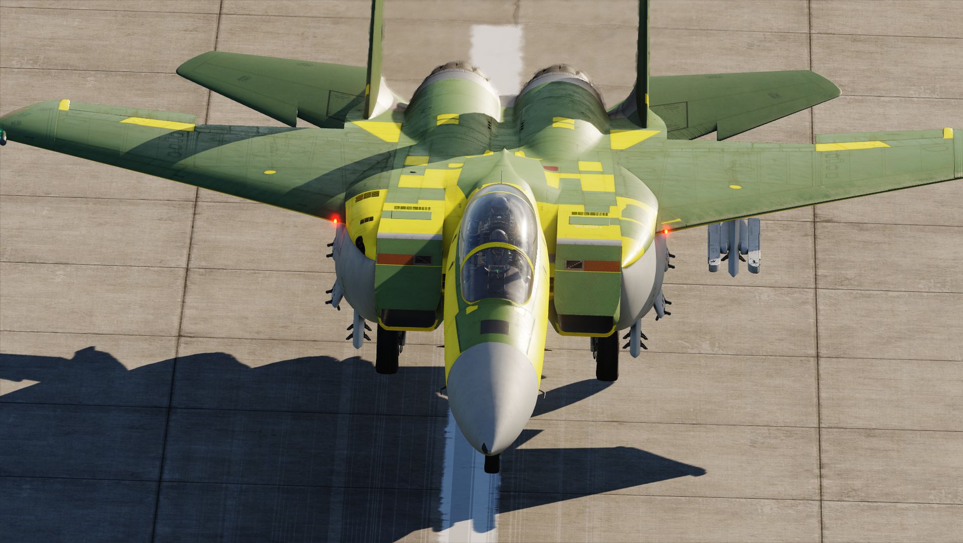 F-15E Strike eagle, EX Production Green
