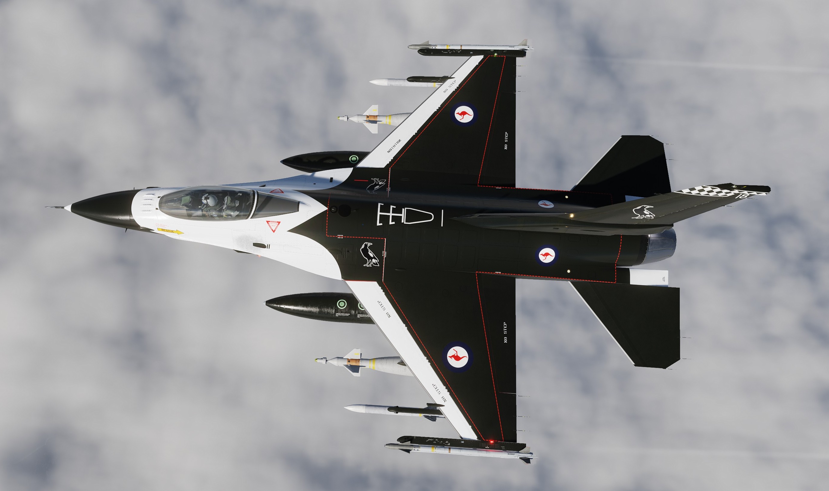 F-16C Block 50 - RAAF 75 Sqn - Magpie (with some RNZAF)