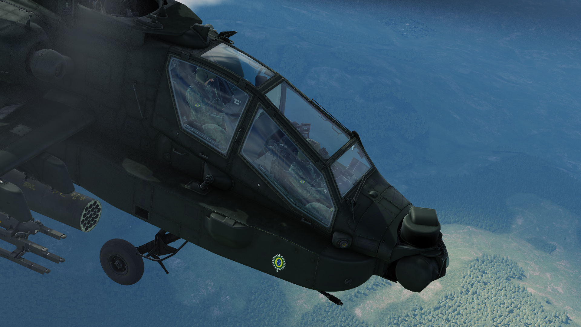 AH-64D "Pataxó" - Exército Brasileiro -  (Fictional)