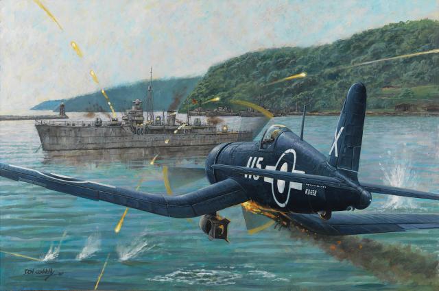 F4U-1D Mk. III 27 March 1945: Attack Ships at Sukama Airfield