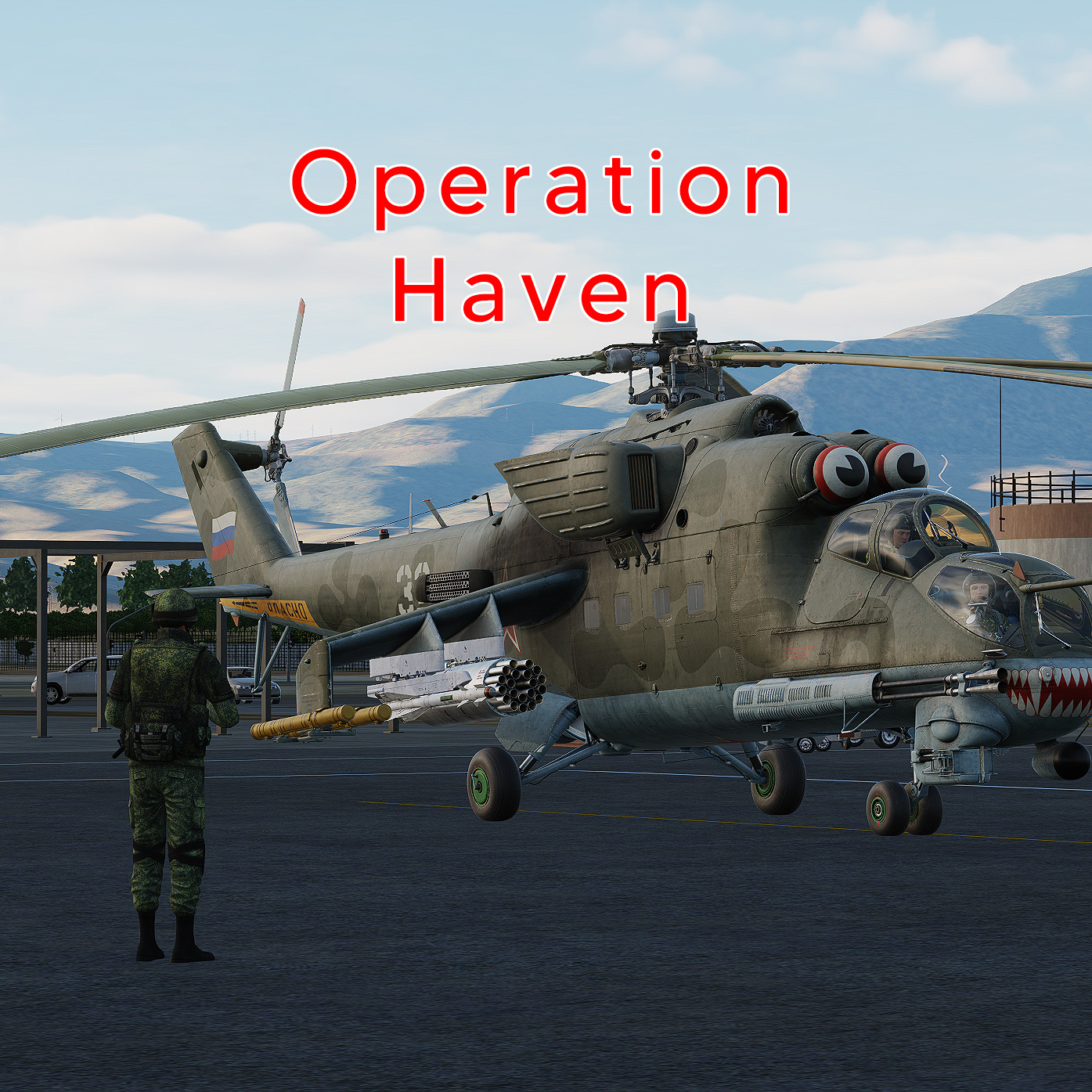  Mi-24P - Operation Haven (Single Player Mission)
