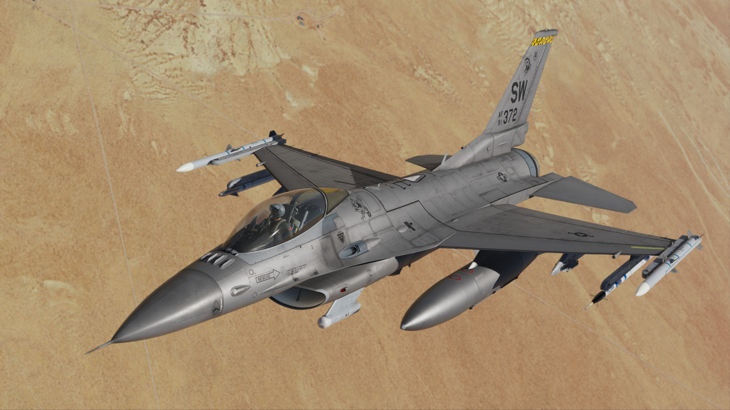 F-16C Block 50 "Have Glass V" 79th Fighter Squadron (WORN)