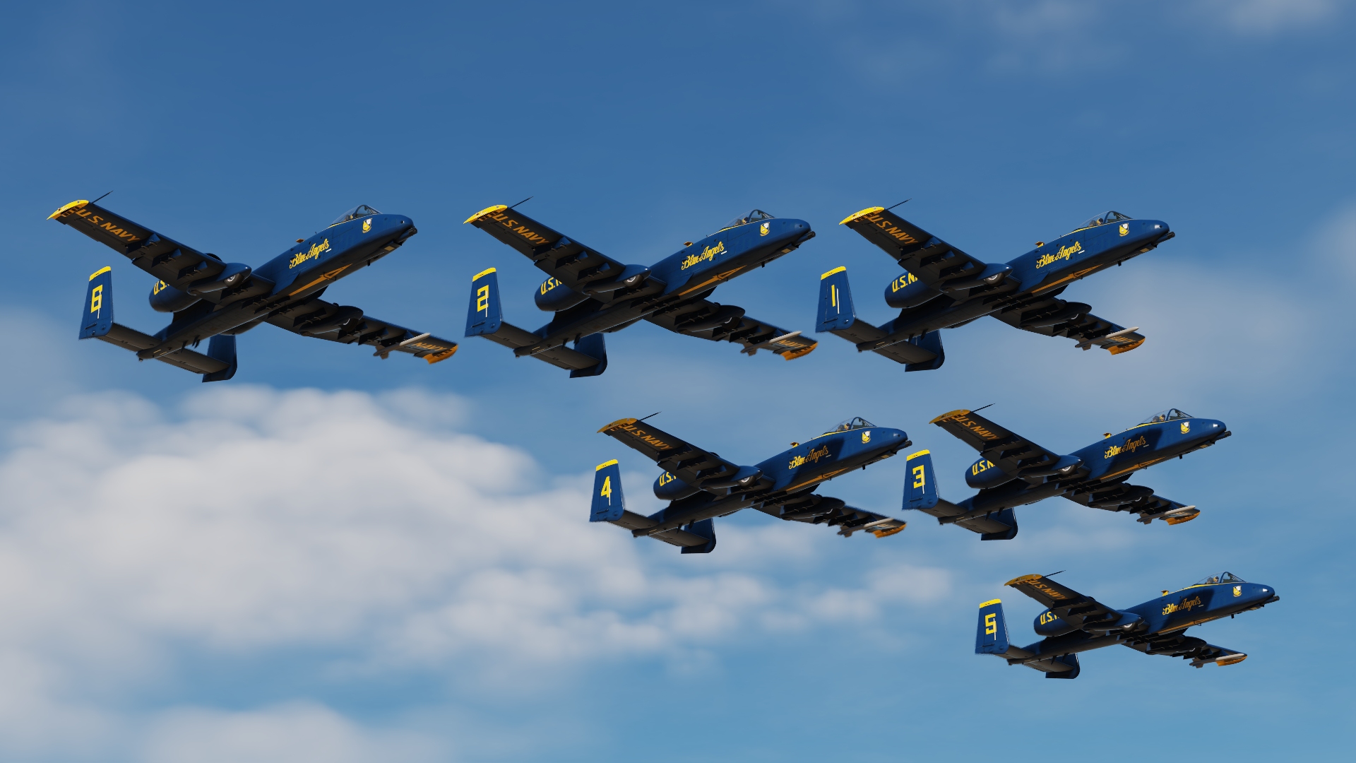 U.S. Navy Blue Angels A-10C II 
