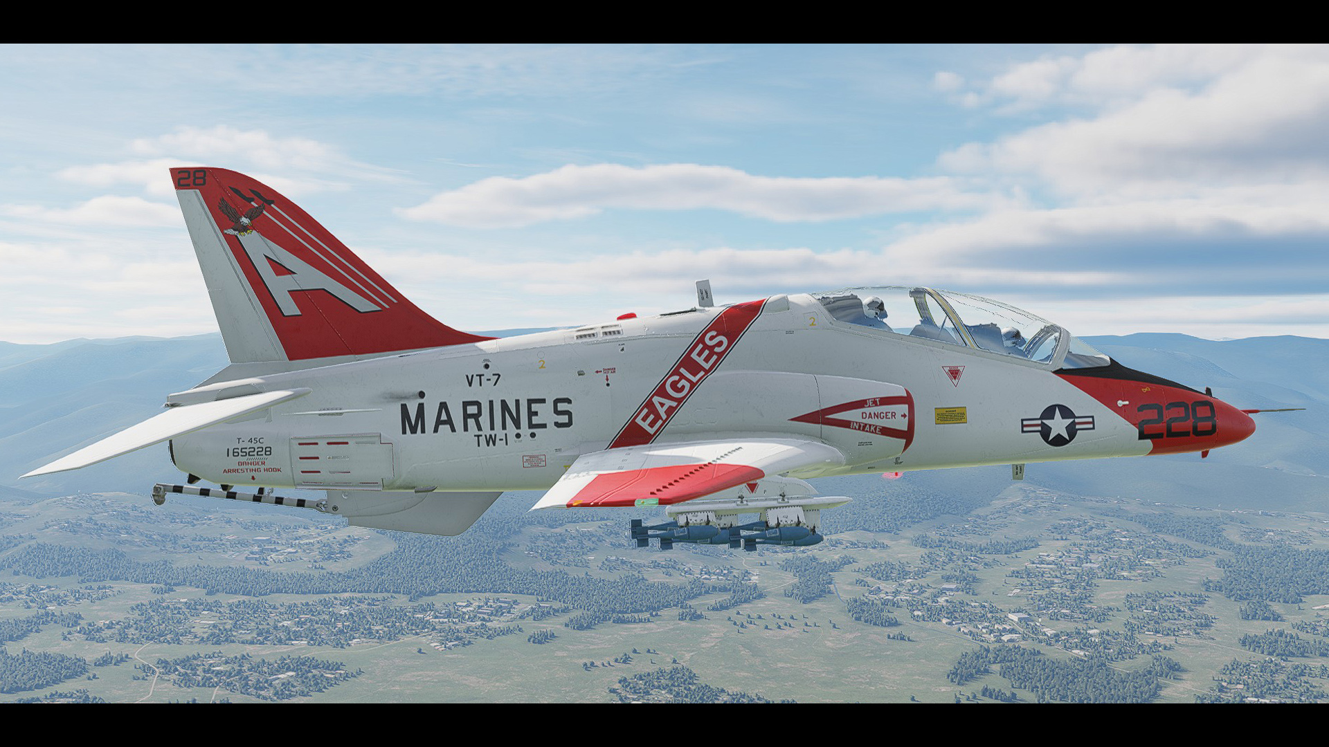 T-45C Goshawk VT-7 Eagles Boss Bird
