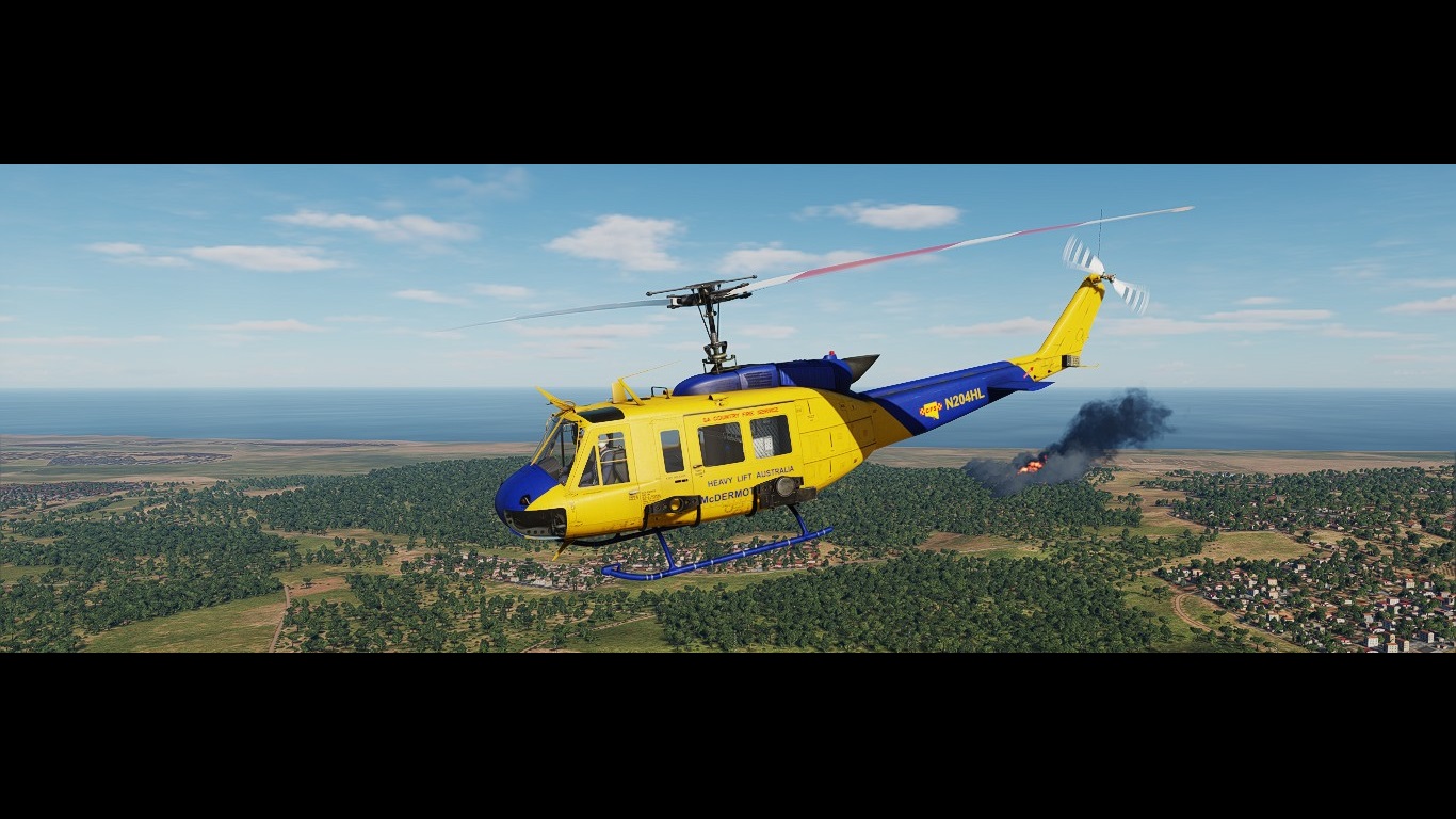 South Australian Fire Service -  McDermott Aviation Bell 205