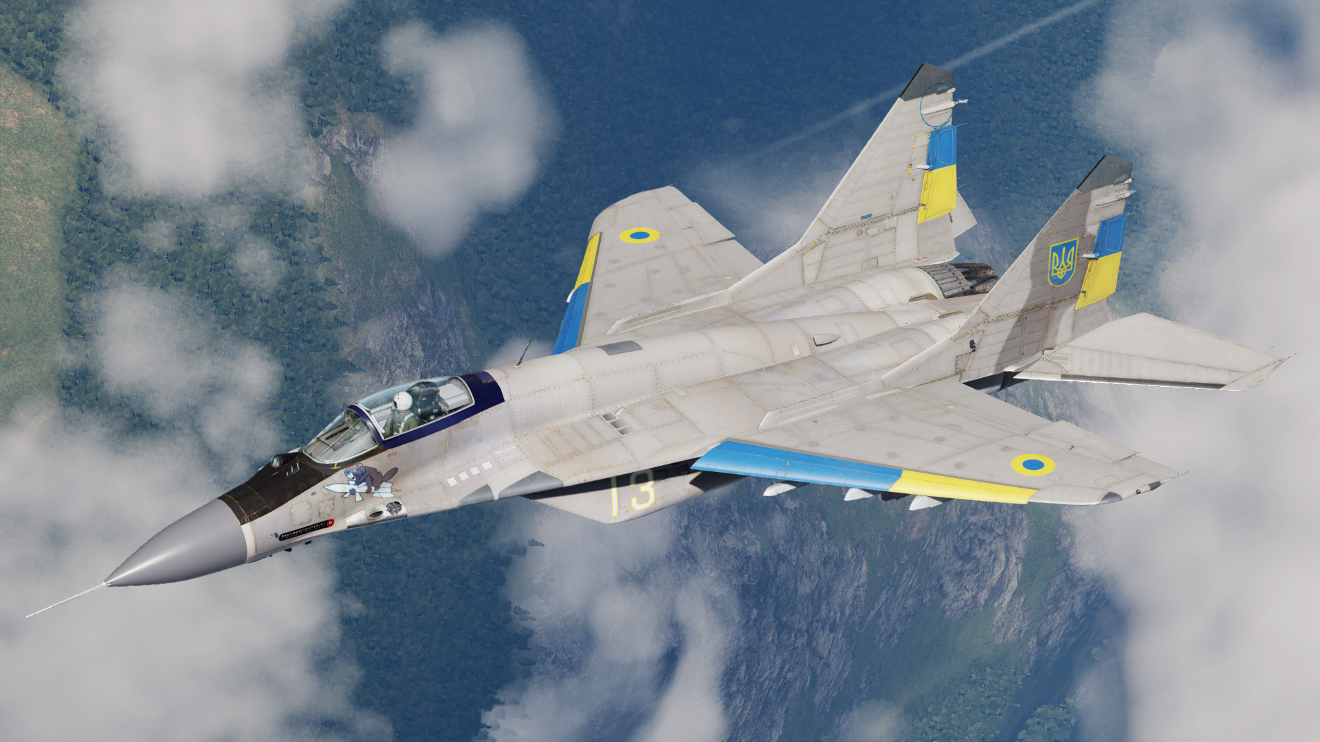 MiG-29 "?? White" #BUYMEAFIGHTERJET 2023 | 114 BrTA