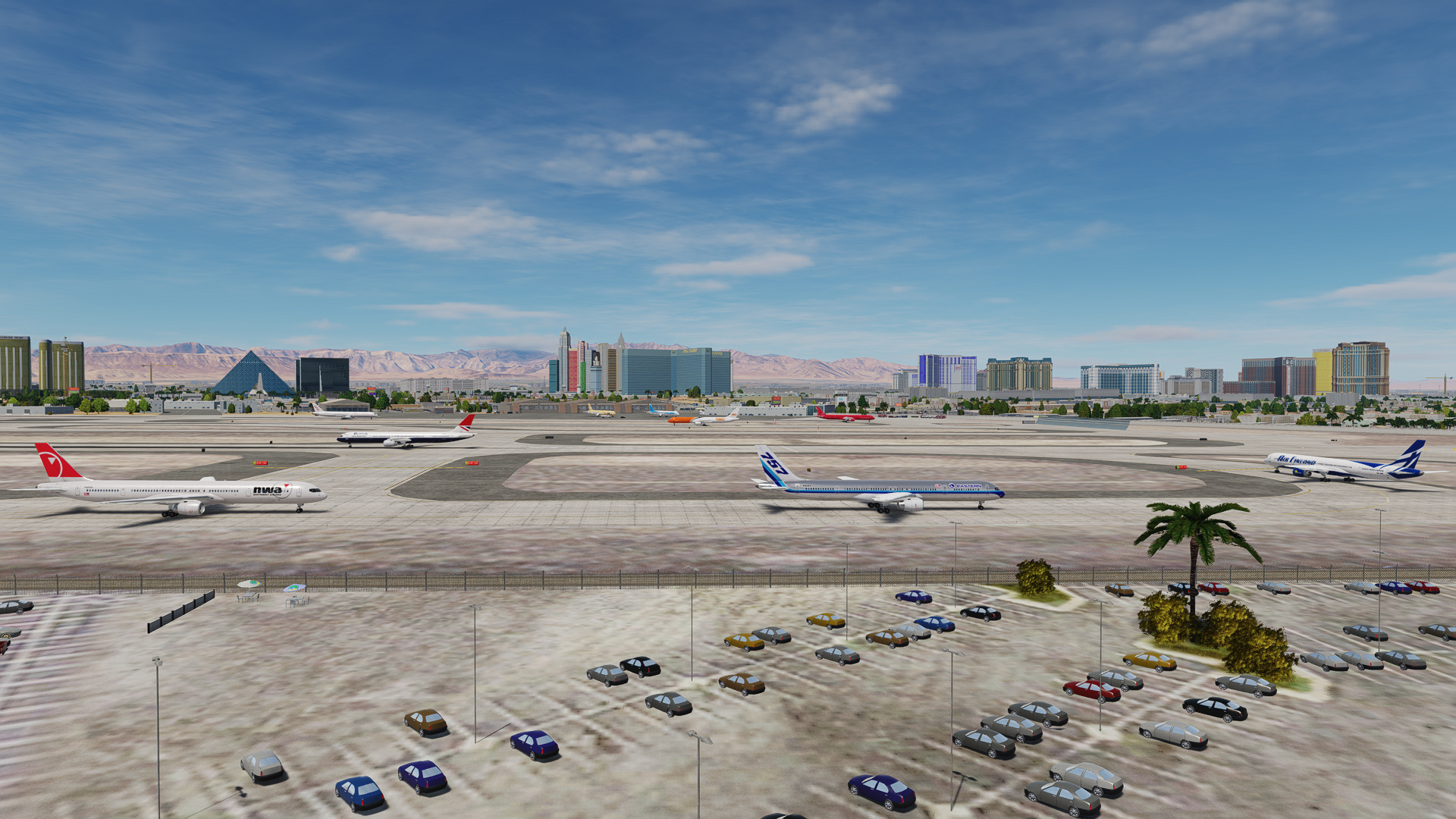 Airliners 50x skinpack for B757 in Civil Aircraft Mod (CAM) part 1