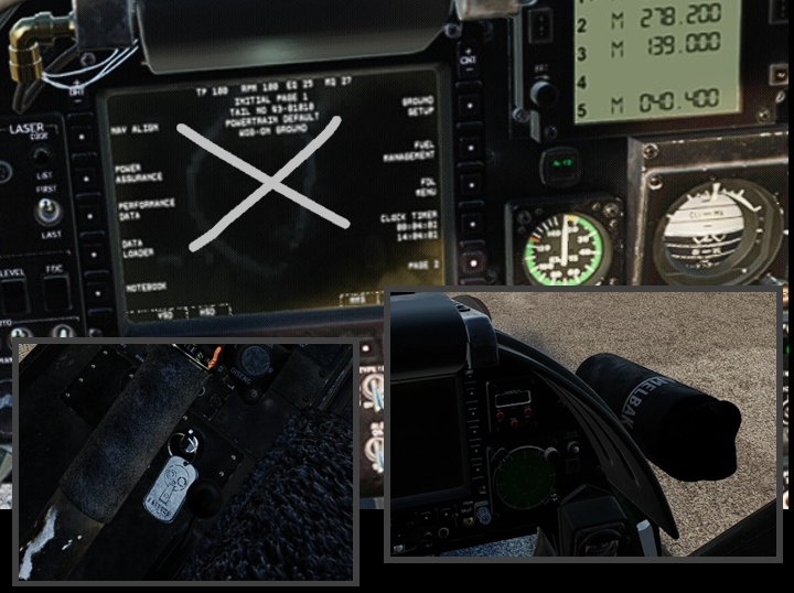 OH-58D Cockpit (downscaled and customized)