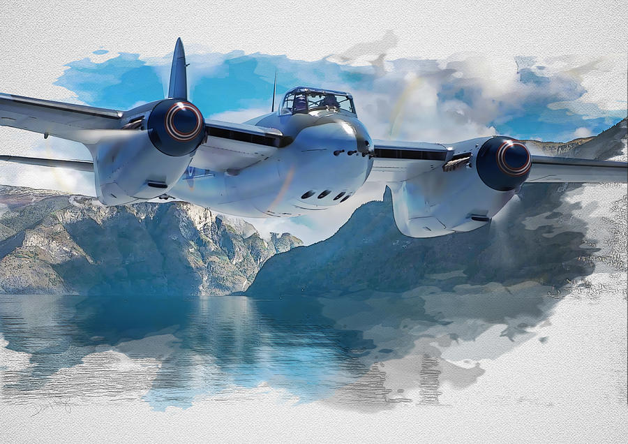 Mosquito 333 RAF Squadron (Norway) 16 December 1943 Recon Norway Coast