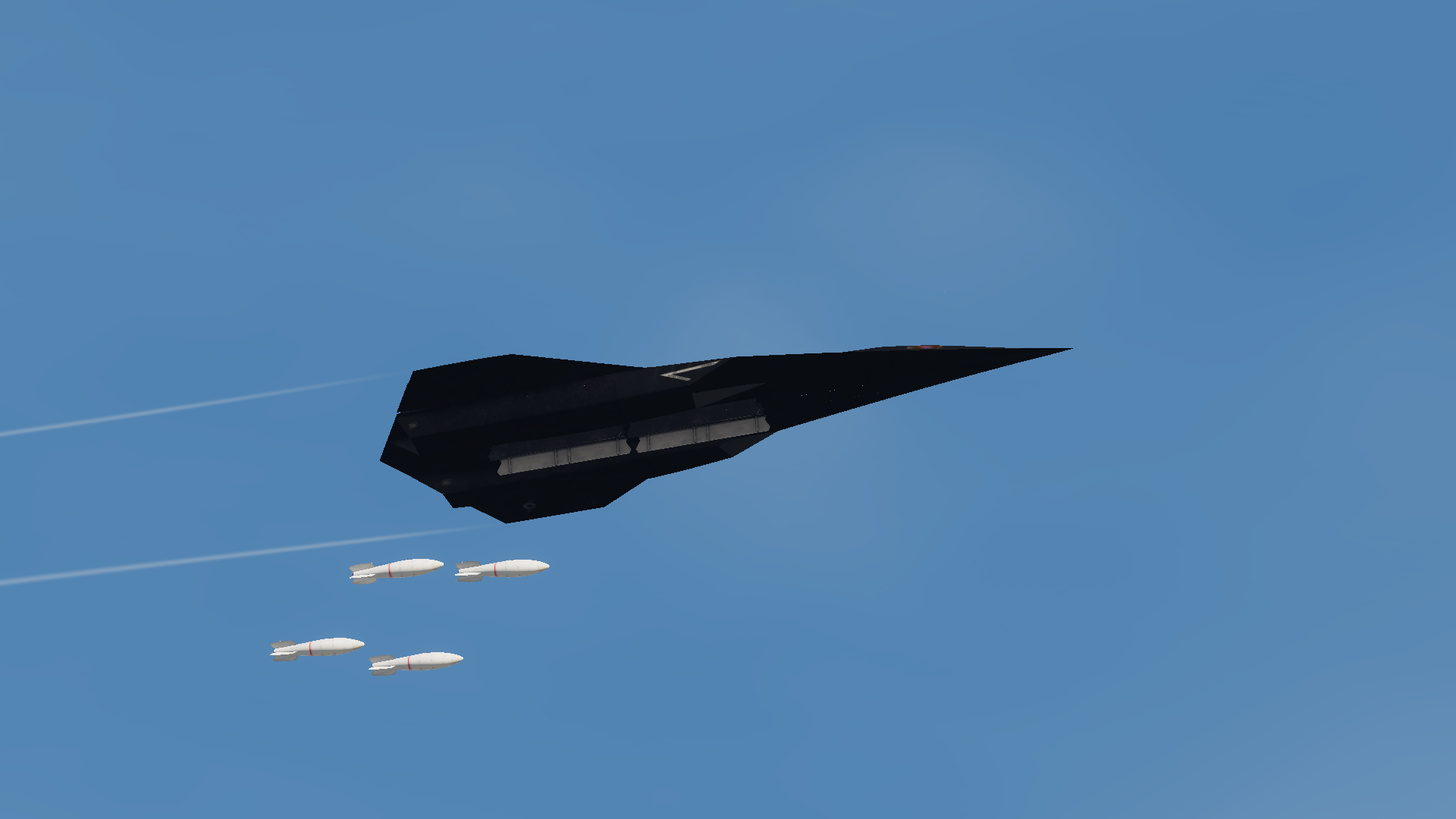 US Air Force SR-72 Dark Star Strategic bomber (AI only)