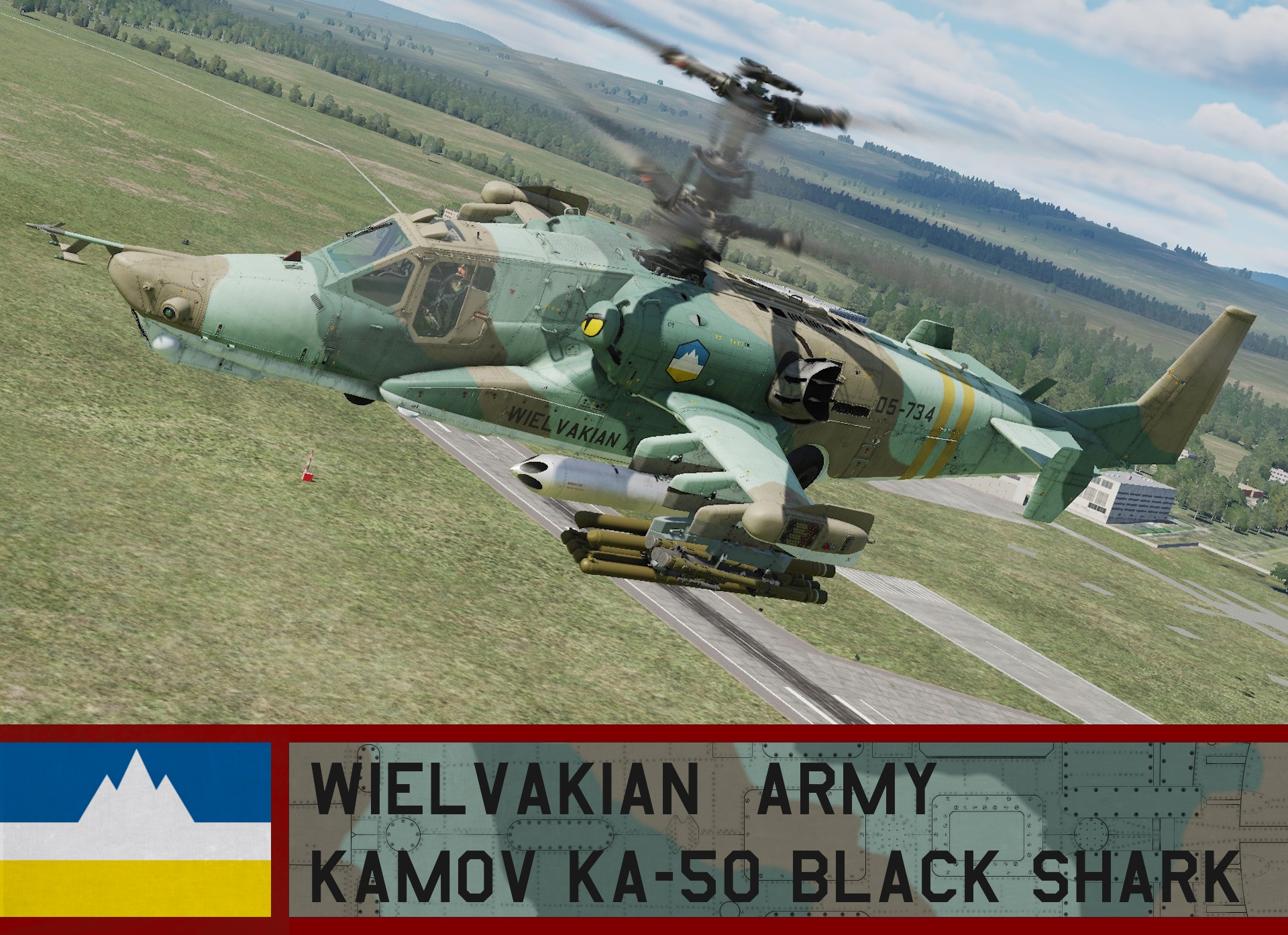 Wielvakian Army, KA-50 III - Ace Combat