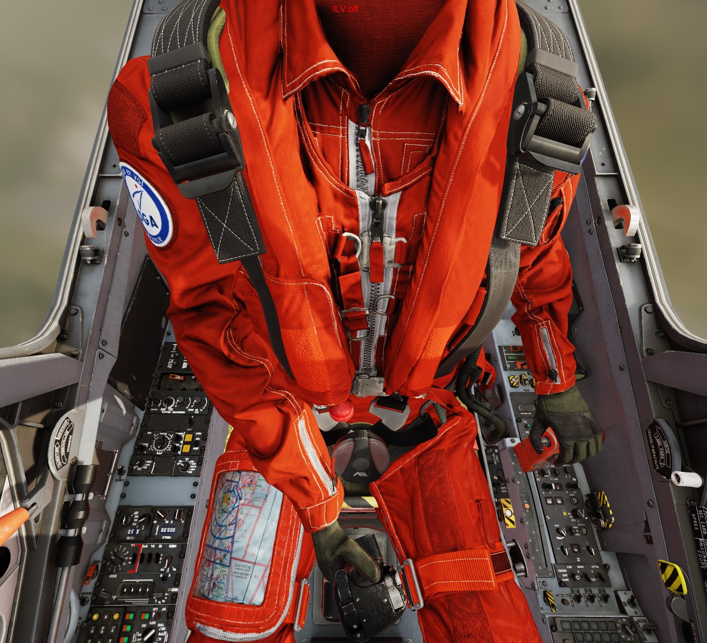 M2000C Test pilot suit