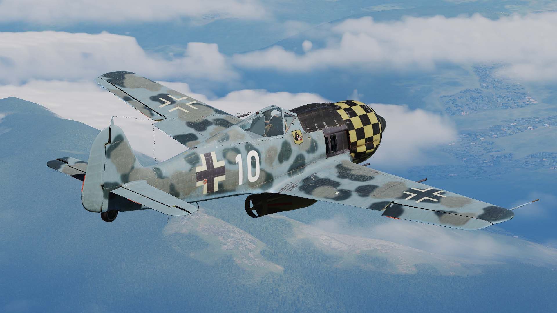 "Butcher Bird" Blue dot camo