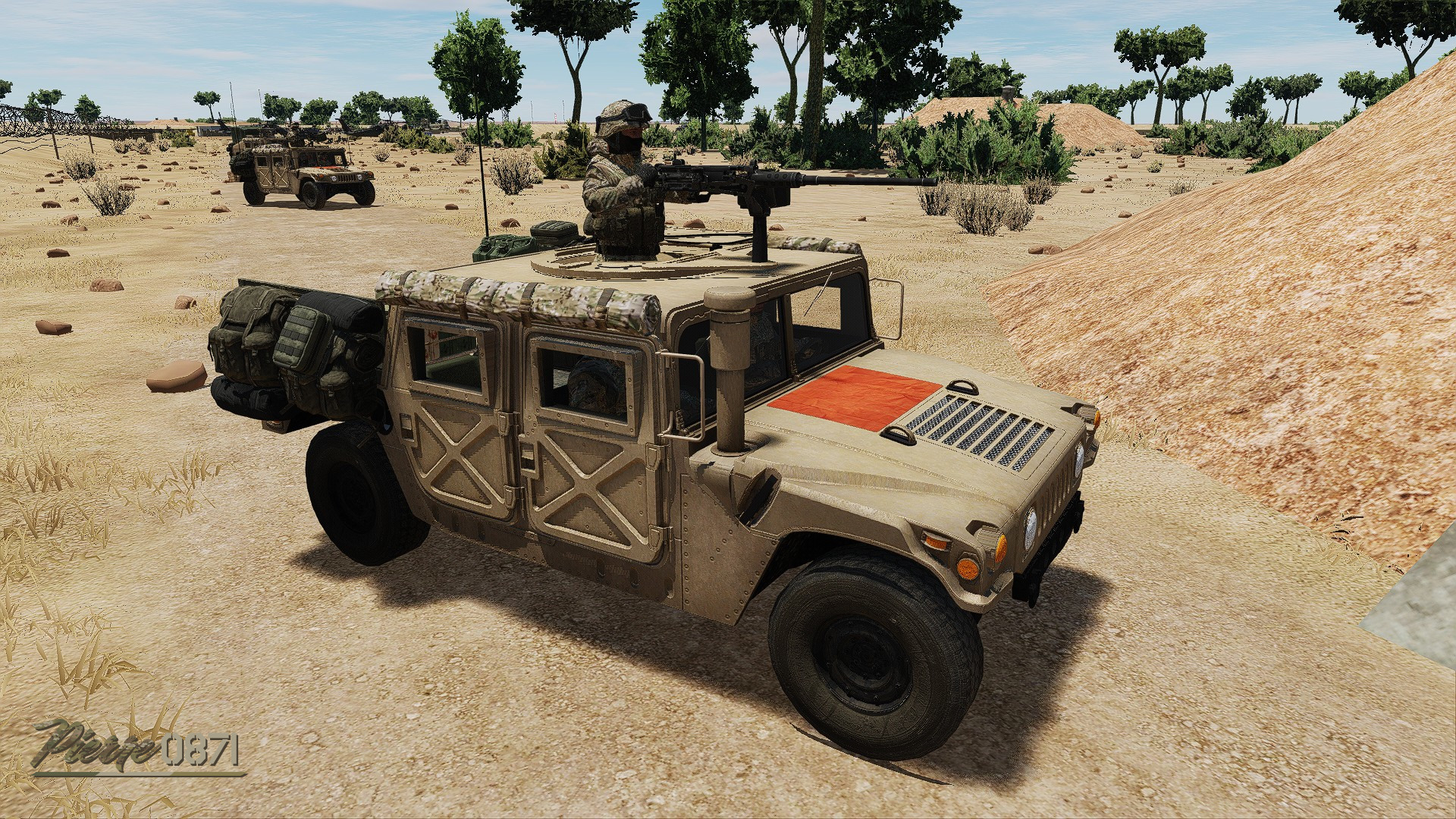 HUMVEE OIF M2 DESERT / MULTICAM