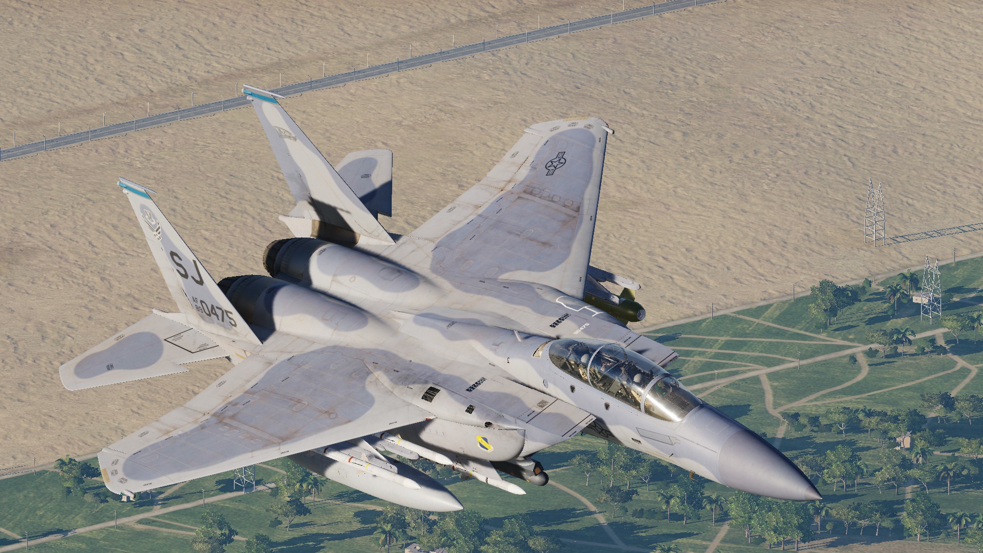 F-15C Paintscheme for Razbam F-15E (Updated)