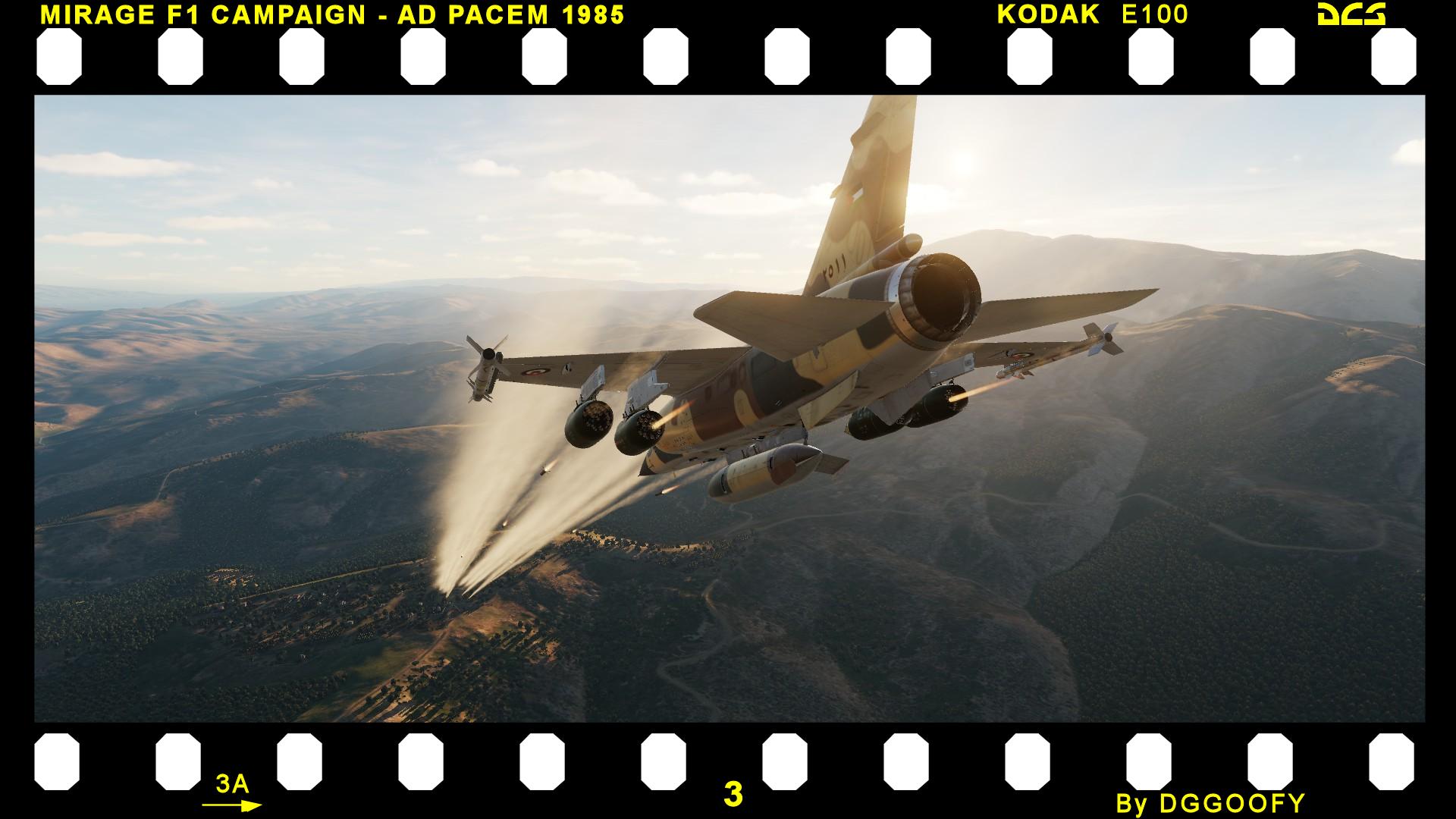 Mirage F1 - Ad Pacem 1985 Campaign