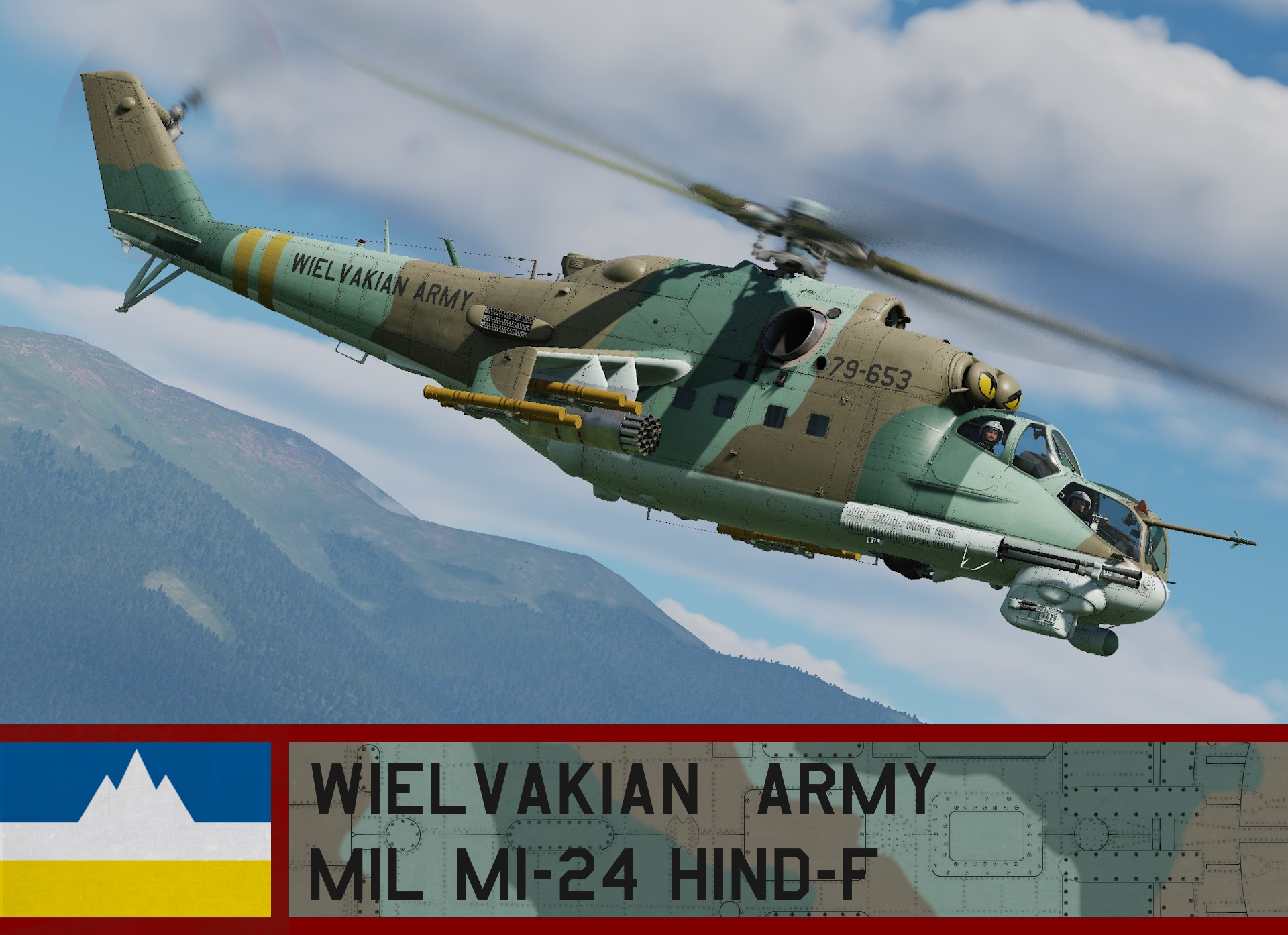 Wielvakian Army, Mi-24P - Ace Combat