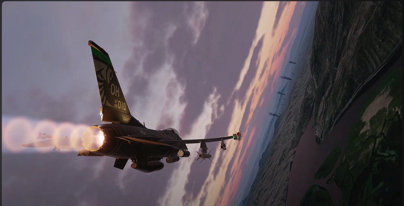 F16-C Airbase strike