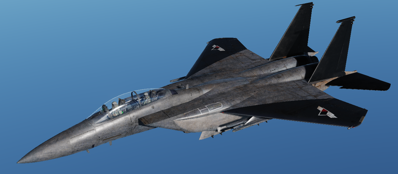F-15E Ace Combat Zero Cipher Gray with Ustio Roundel
