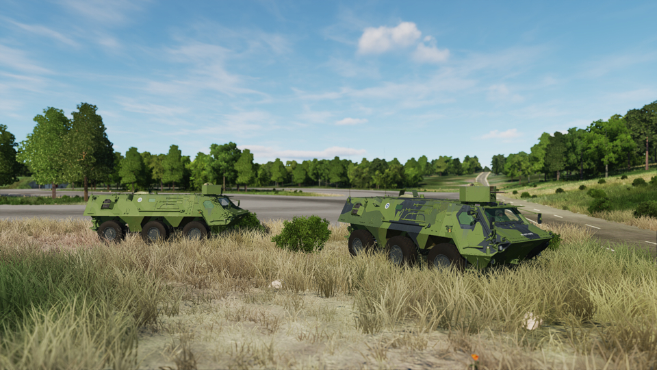 Finnish Defence Force Fictional liveries for TPZ Fuchs V.1.0