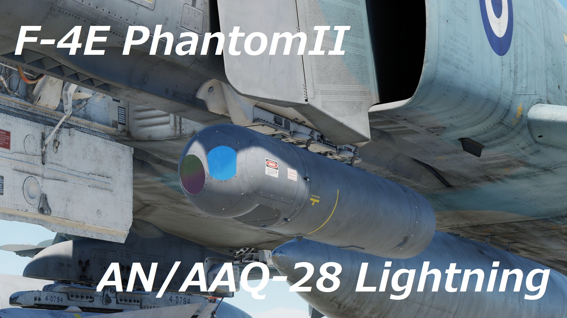 AN/AAQ-28 LIGHTNING Pod for F-4E PhantomⅡ