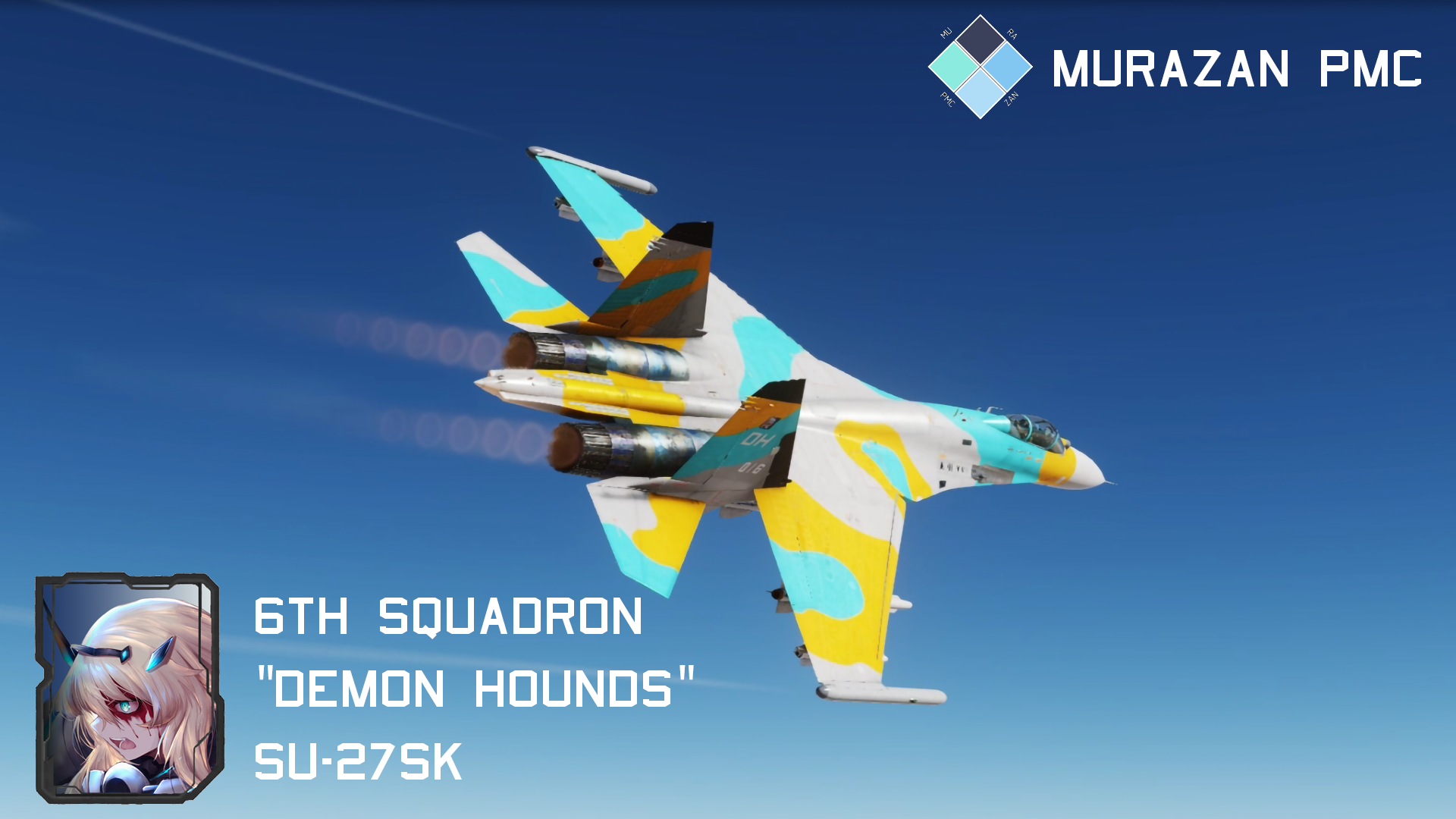 Su-27SK Murazan PMC 6th Squadron "Demon Hounds" 