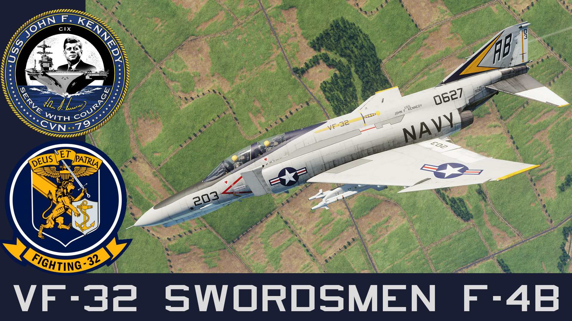 VF-32 Fighting Swordsmen Late F-4B