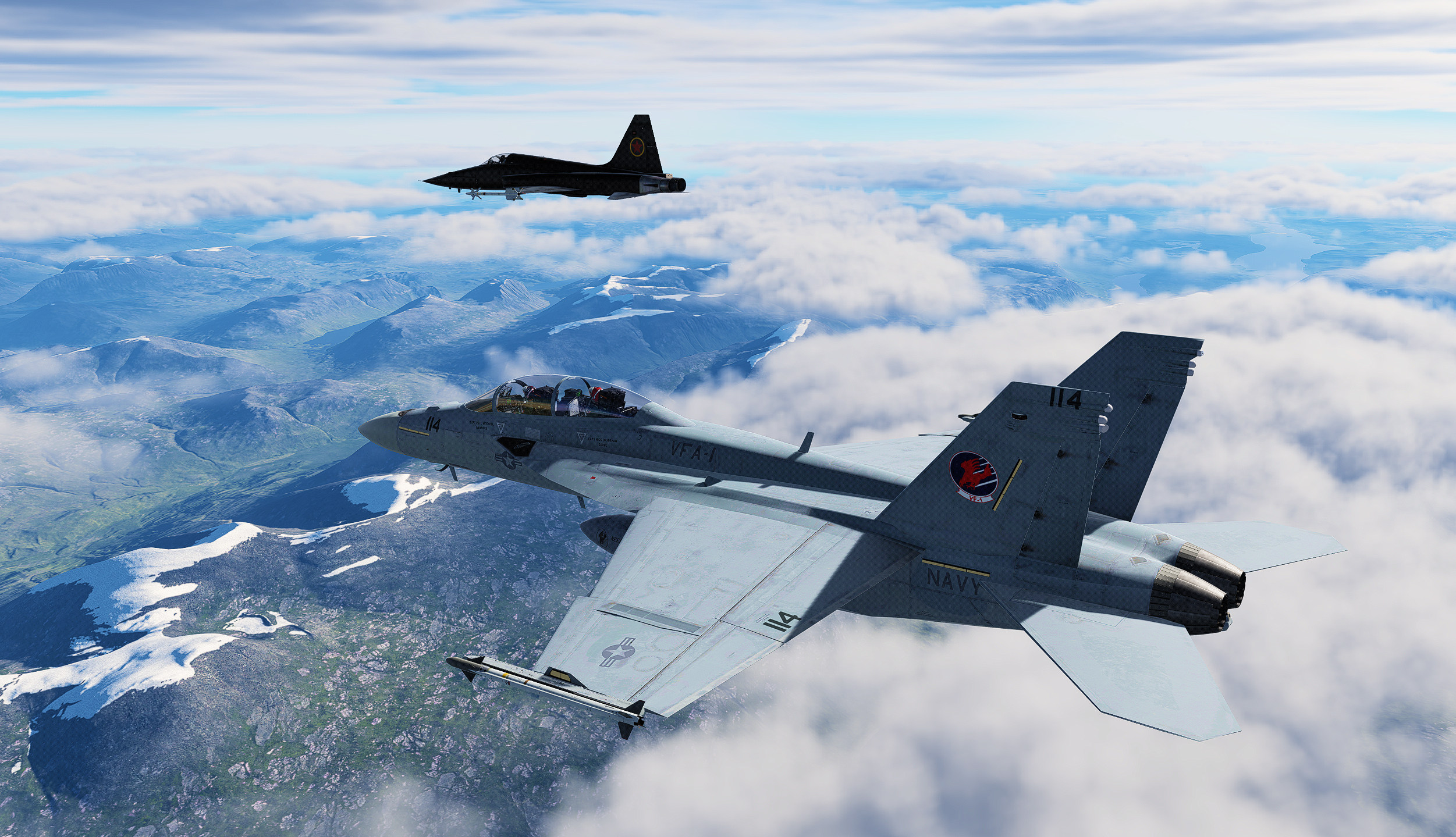VFA-1 Firebirds TOP GUN for CJS Super Hornet Mod