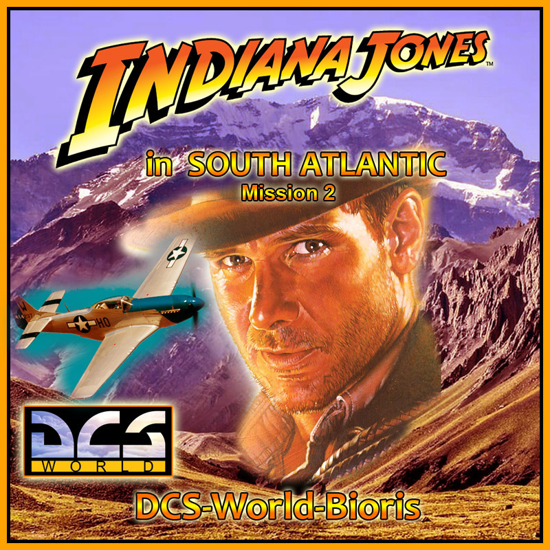 Indiana Jones in South Atlantic - Mission 2 - P-51 Mustang - English