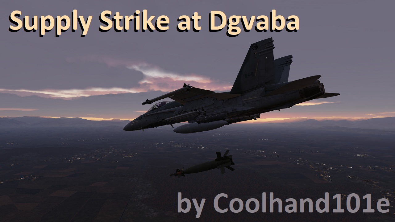 CO-OP F-16C/CF-188 Supply Strike at DGVABA