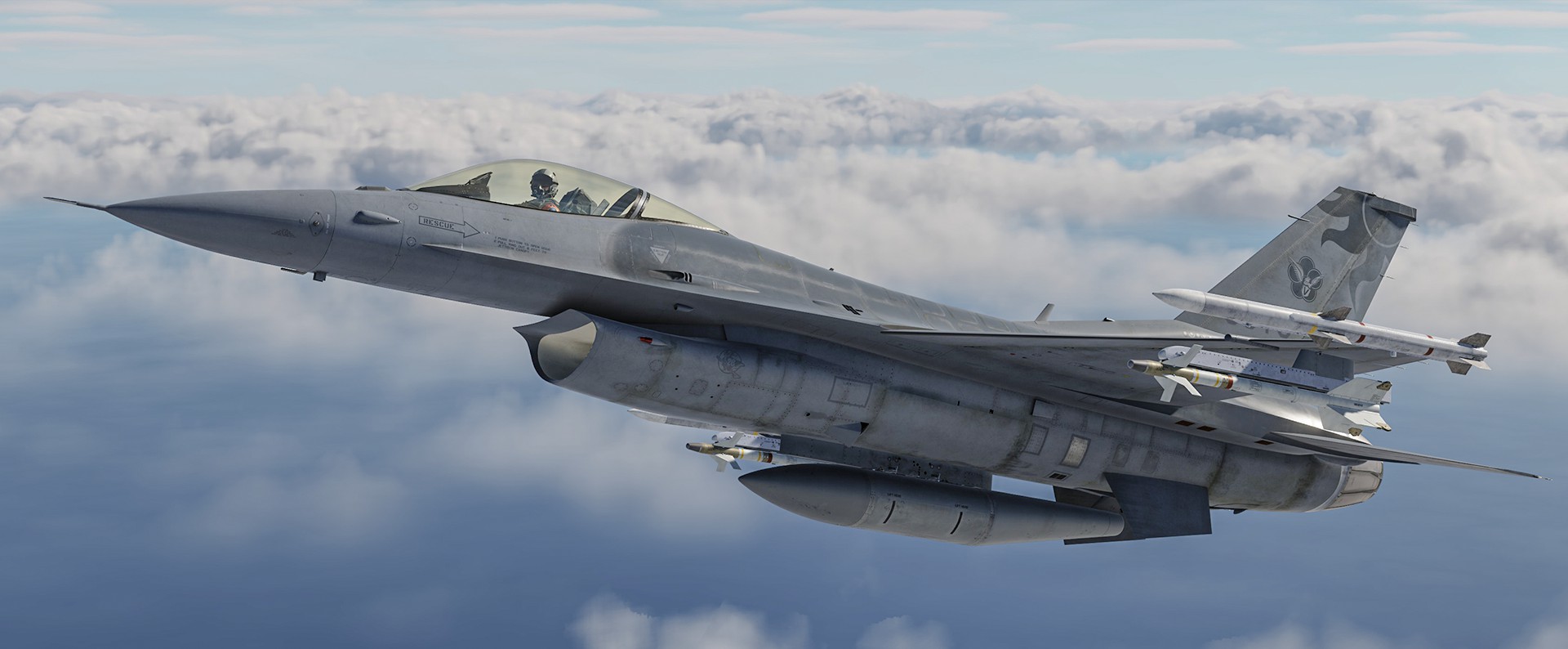 ROCAF 5th TFW  26th TFS F-16A Block 20 MLU 'Worn'