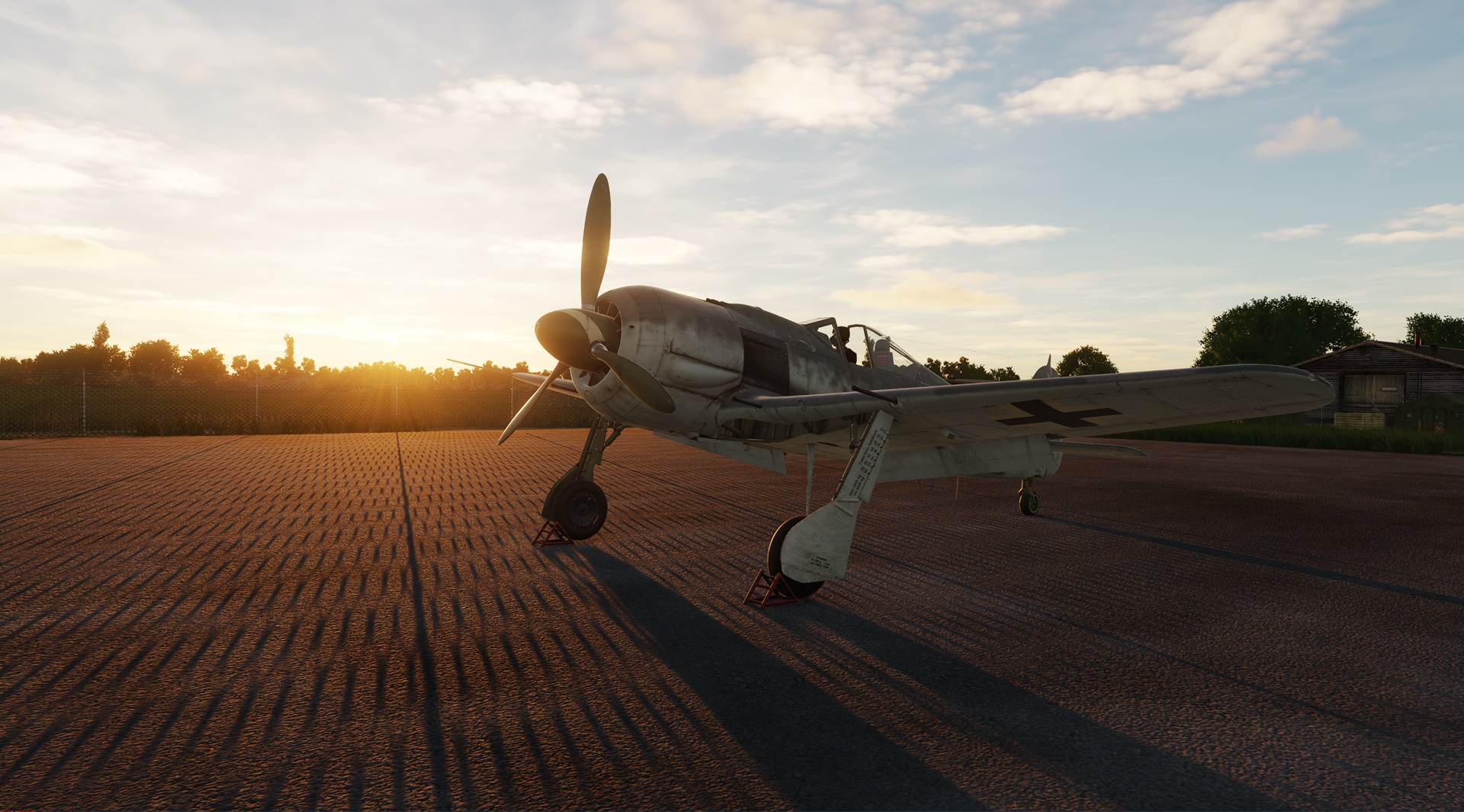 Fw 190 A-8 Anlassen, Warmlaufen, Abbremsen und Abstellen des Motors. V2