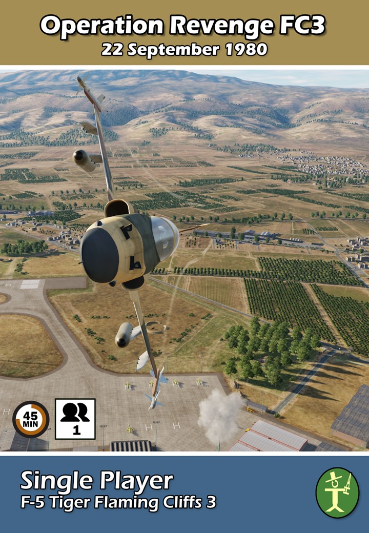F-5 Tiger FC - Operation Revenge Iran-Iraq War 1980