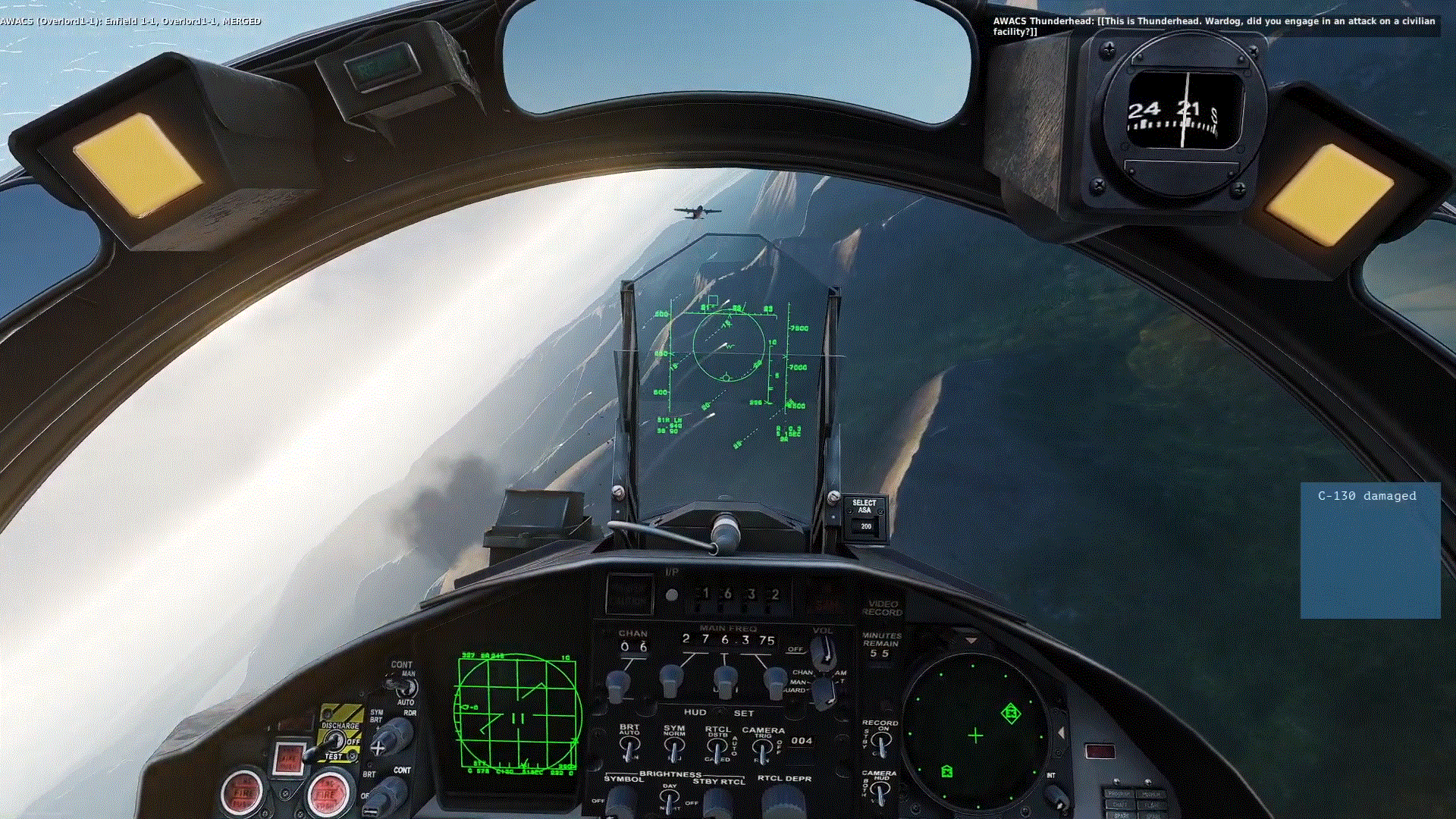 Ace Combat 5 - Mission 10 - "Blind Spot" - For F-15C & Kola Map.