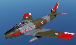 Canadair Sabre Mk.6, RCAF "Sky Lancers" - 1956