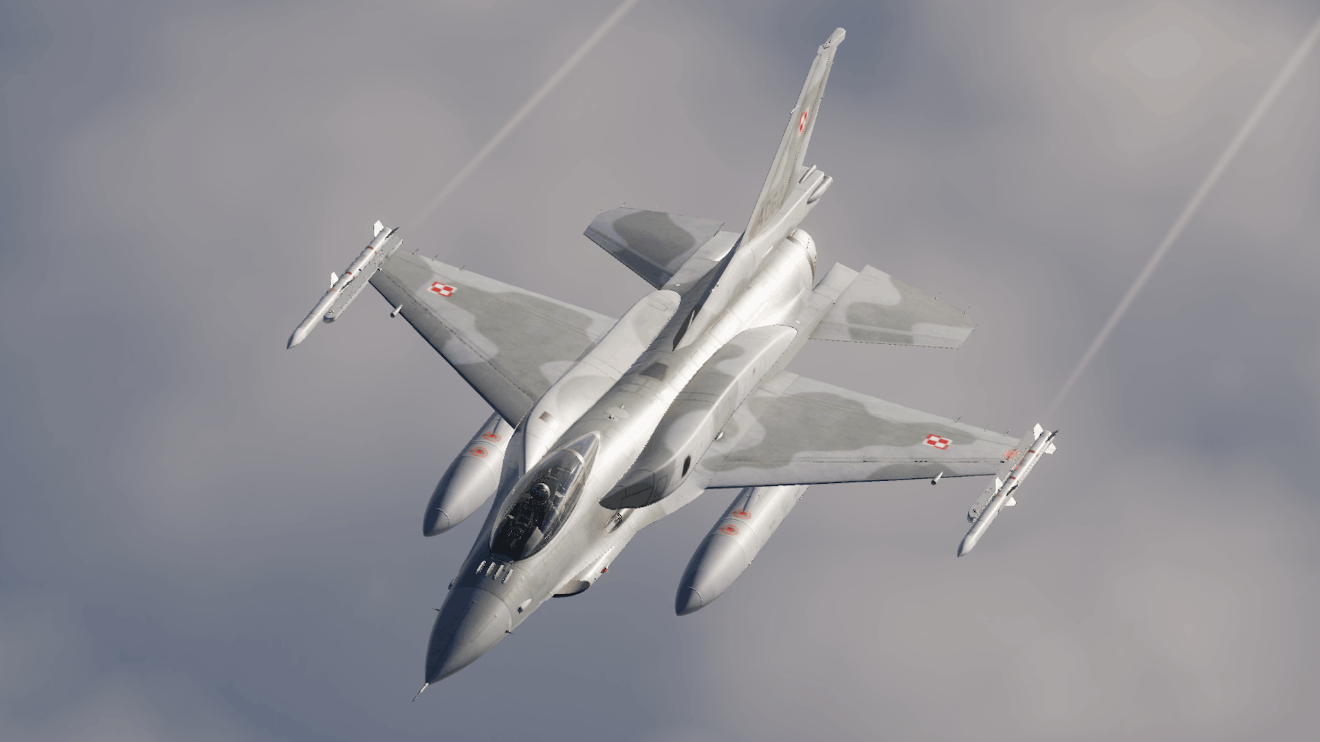 Polish air force F-16C CFT and Tail for IDF Mods 