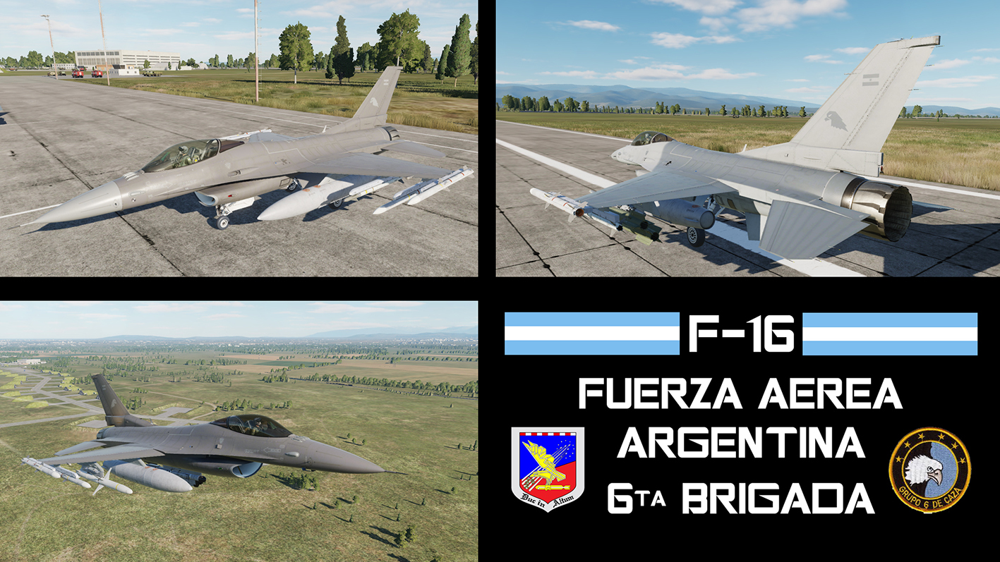 F-16 6ta Brigada Aérea Fuerza Aérea Argentina (Fictional, maybe...)