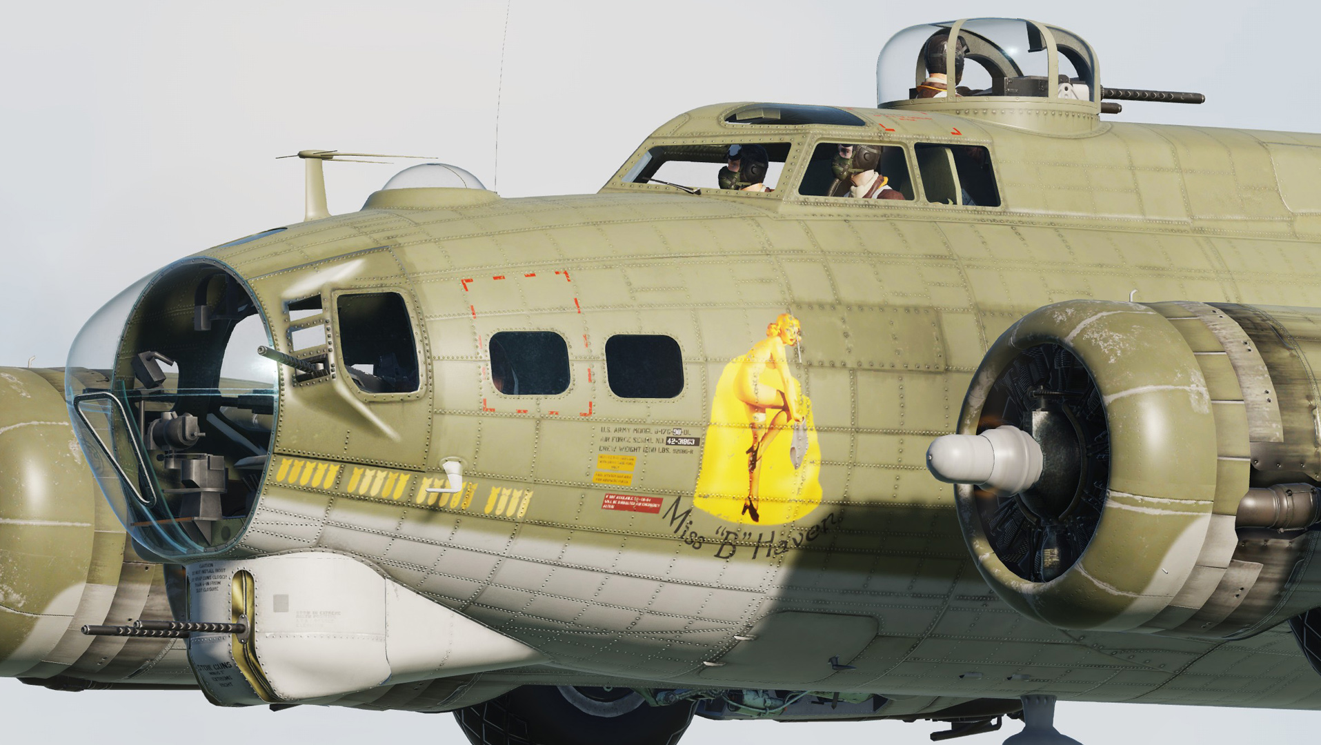 B-17G 42-31863 “Miss B Haven”