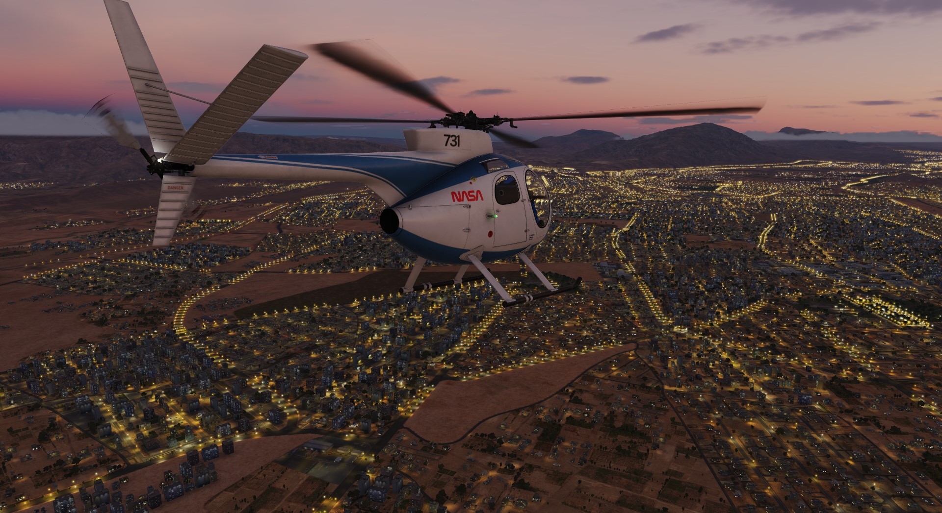 OH-6 / MD500 / Hughes 500 - NASA 731 *Update v2.0*