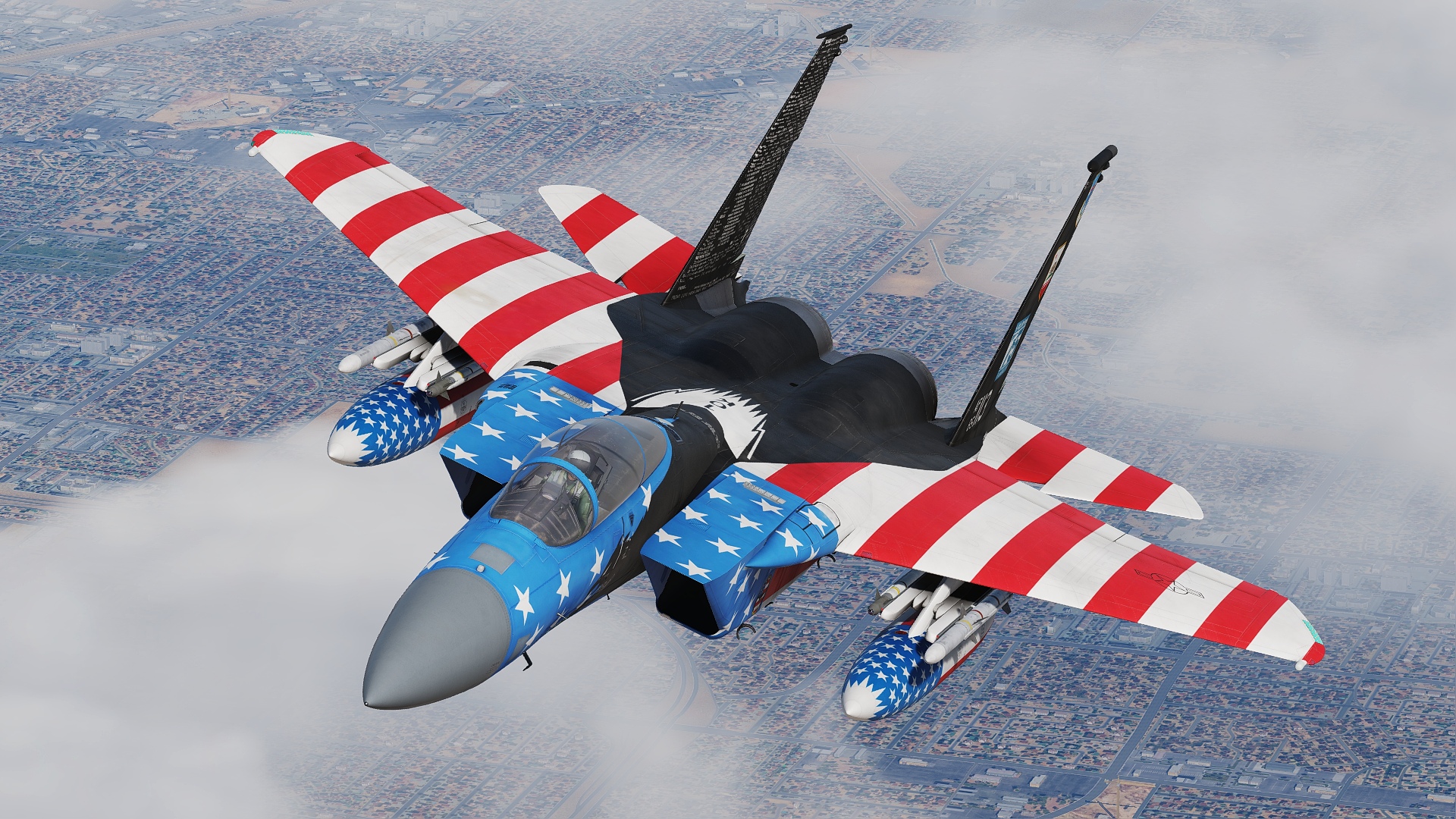 California ANG USAF 75th Anniversary Heritage Jet - 194th Fighter Squadron 144th Fighter Wing