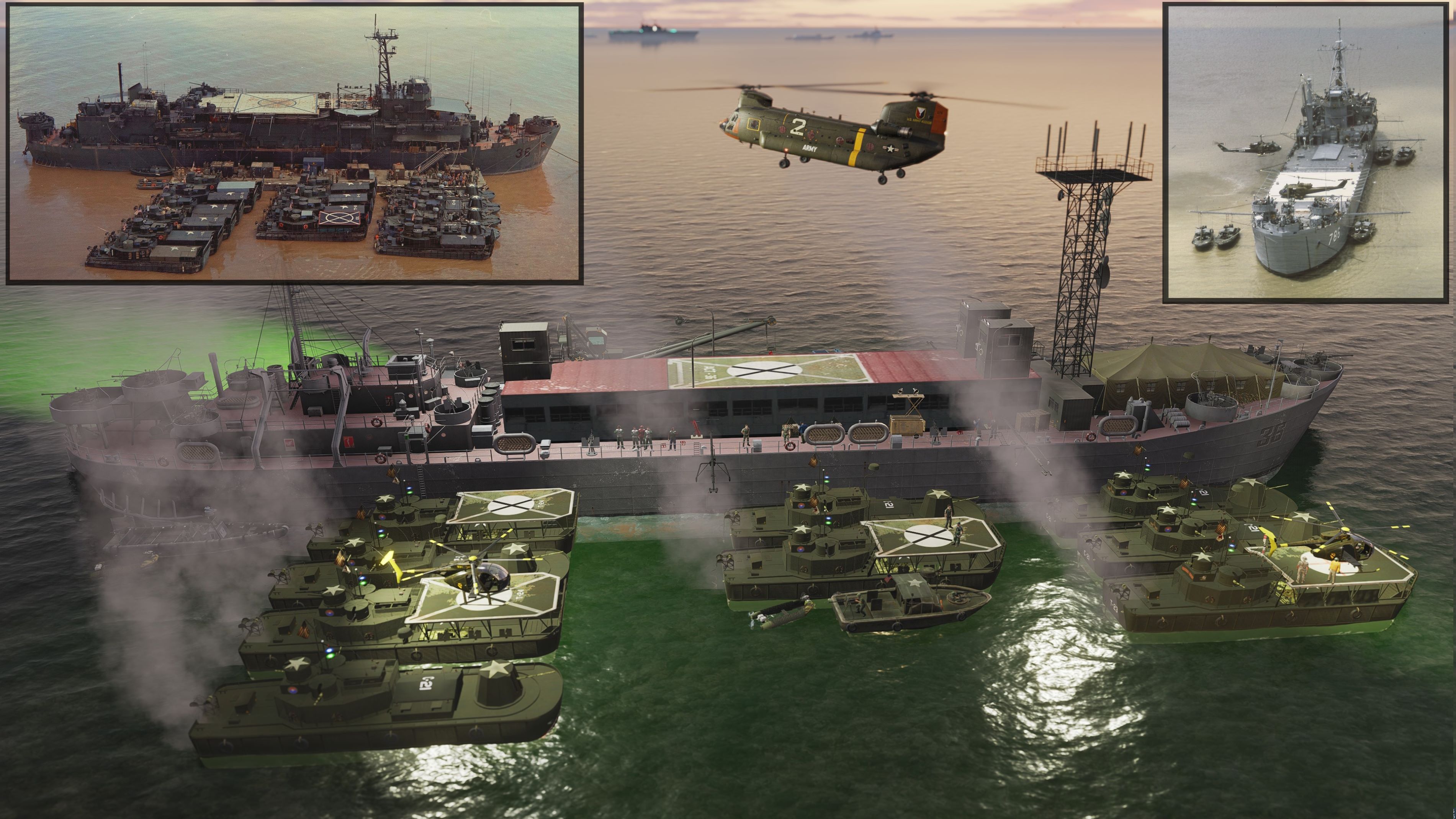 LCT 2 Ship Conversion to Vietnam APB