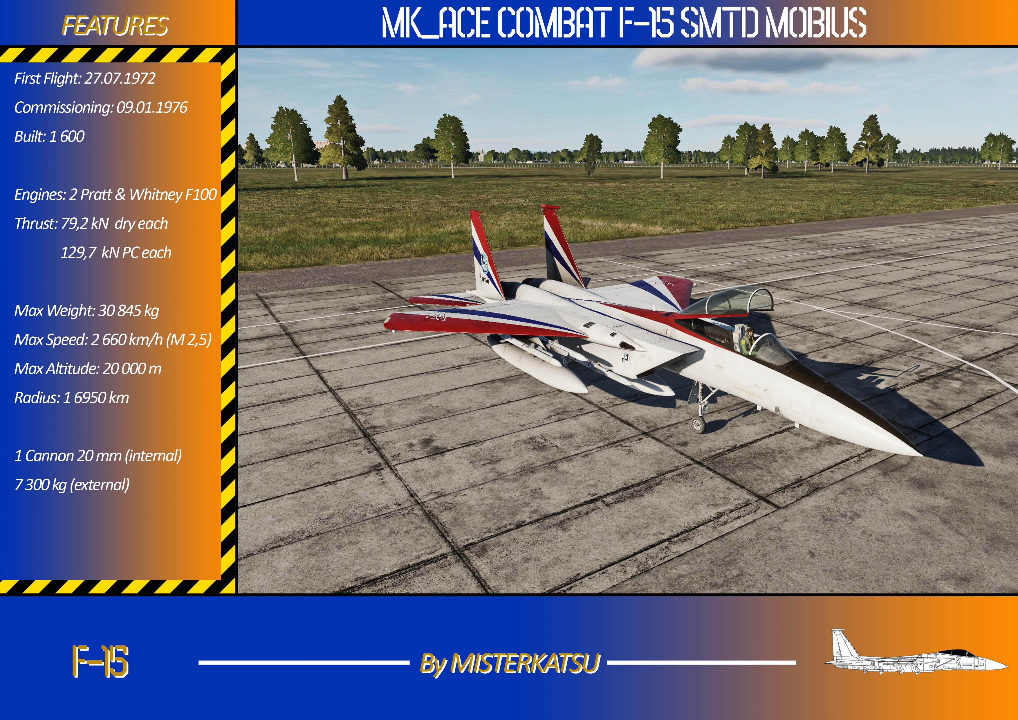 ACE COMBAT F-15 SMTD MOBIUS