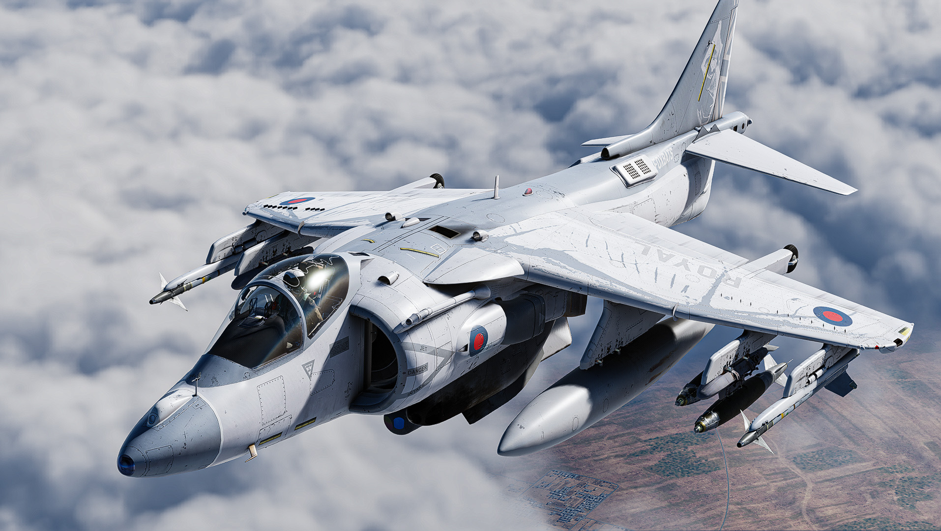 Royal Navy "Foxbats" DAY Livery (Fictional) | AV-8B NA Harrier V/STOL | By RatRanger