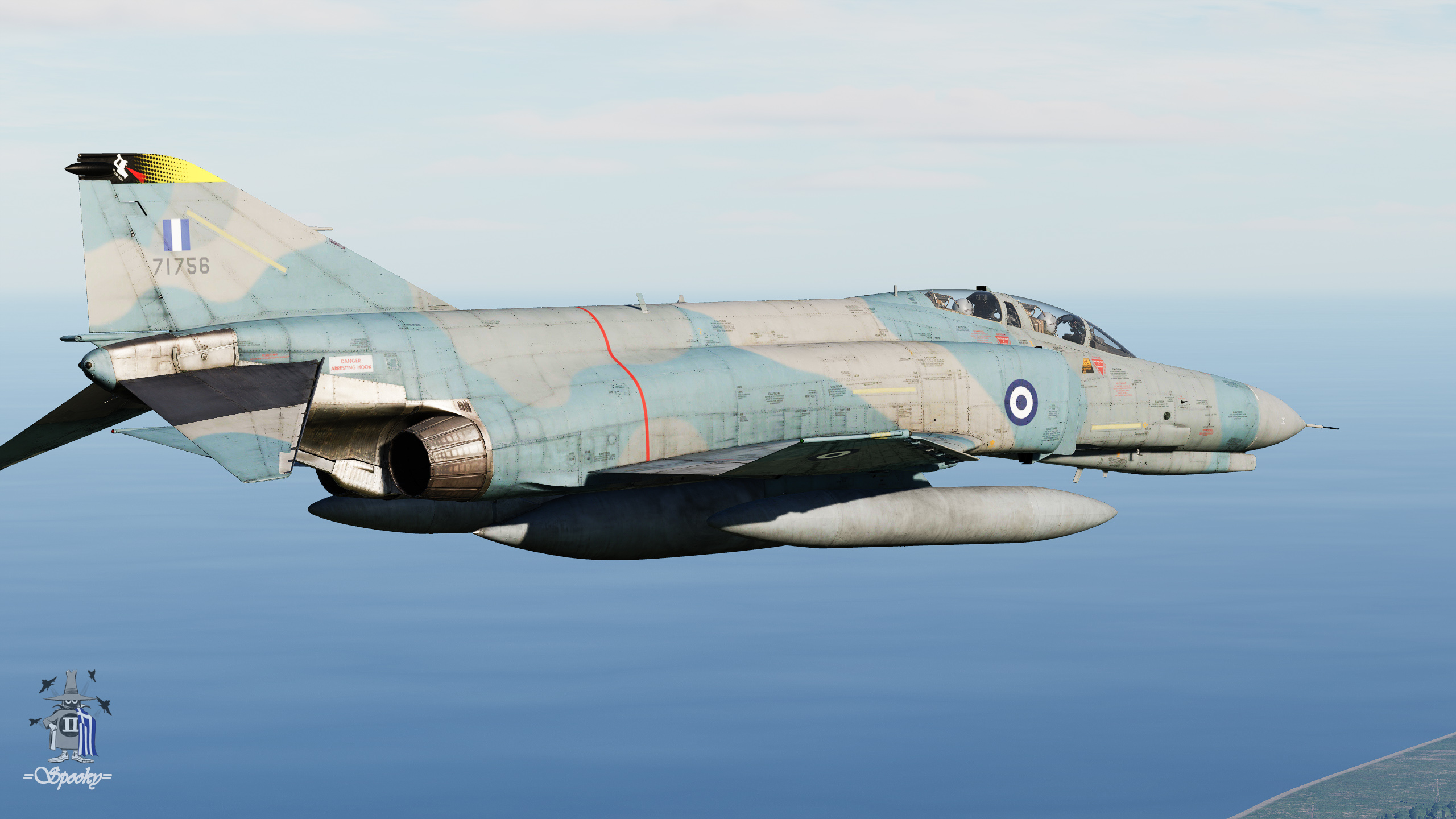 HAF F-4E 338 SQN TAIL No 71756