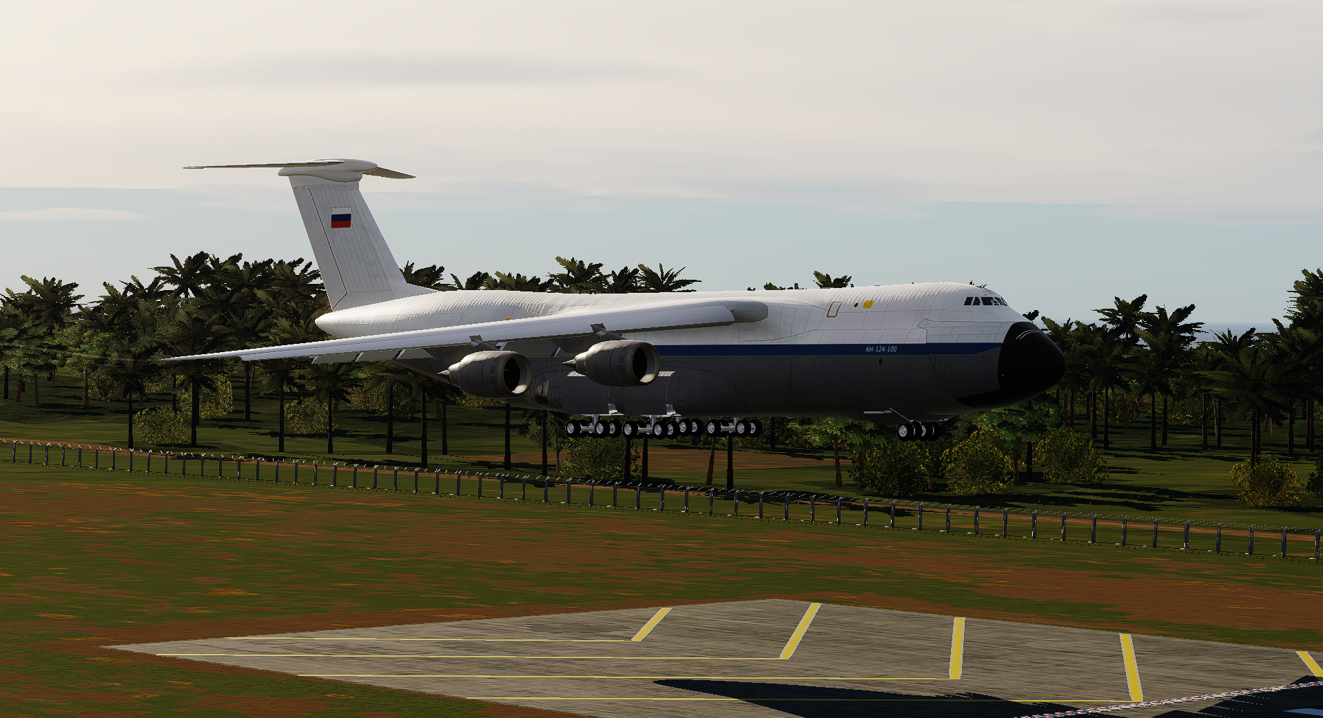 Ан-124-100 РФ (C-5b MAM)