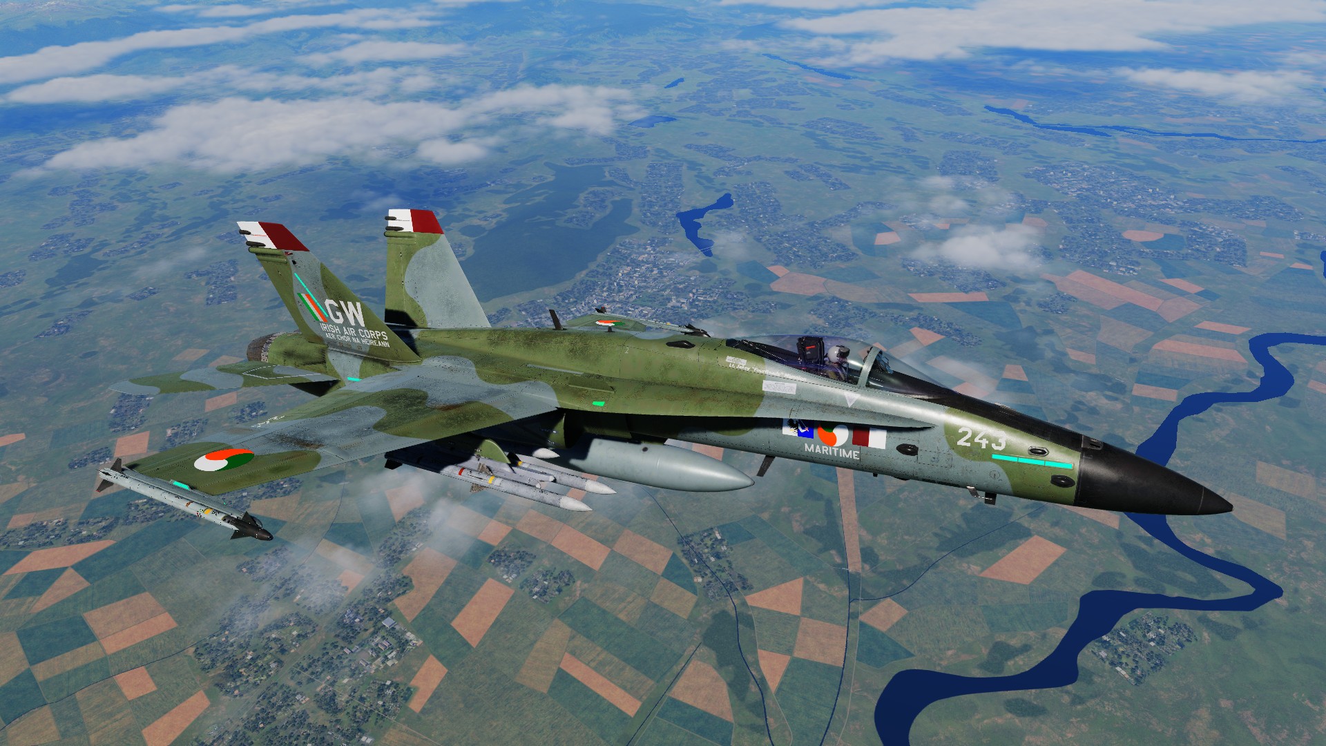 F/A-18C Hornet (Irish Air Corps - Galway/Connacht)