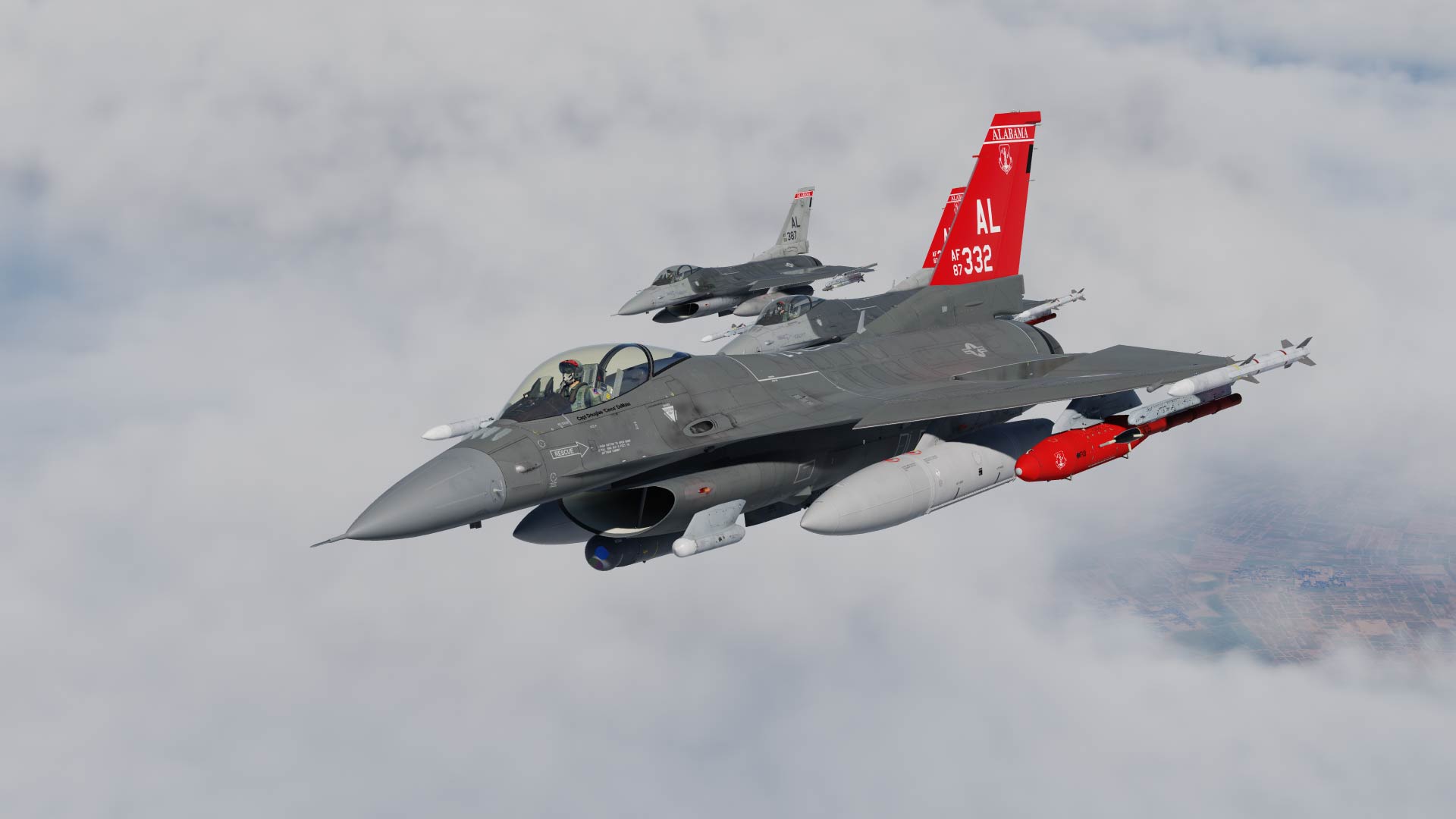 ALABAMA REDTAILS 100th FS Four-Pack