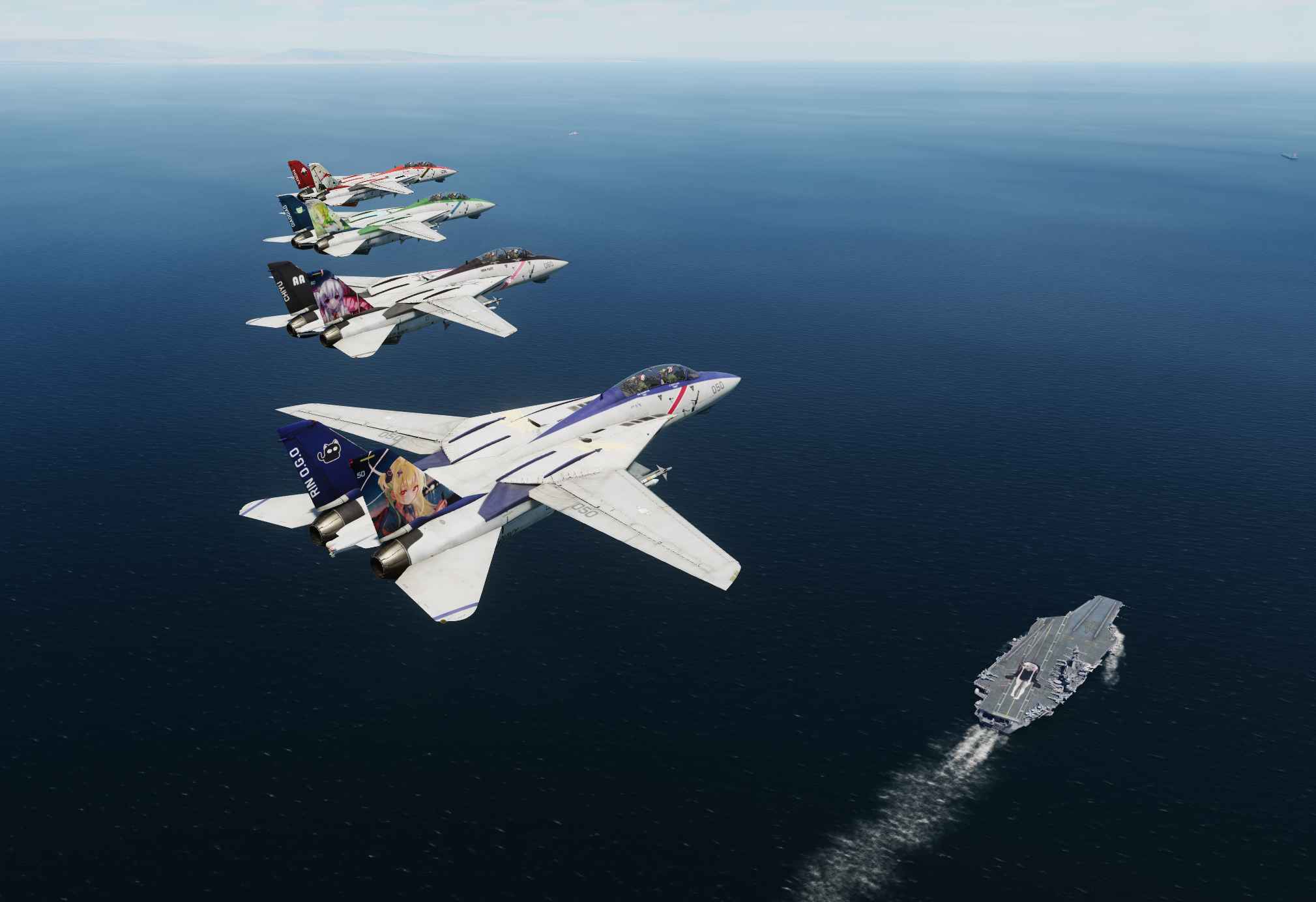 F-14 P家VTuber涂装 （小菜茶会Vol.1）