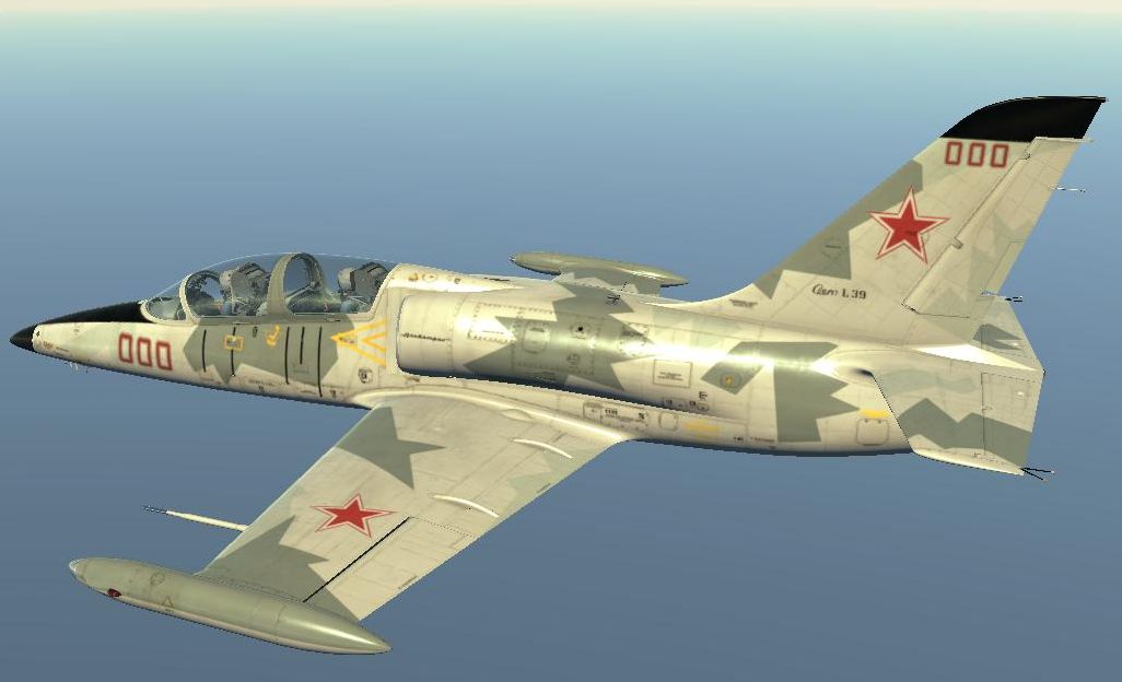 Fictional White Splinter L-39C