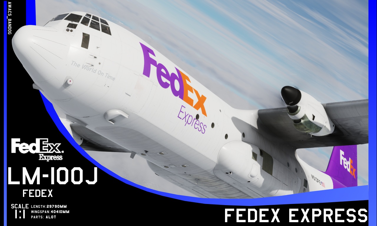 Fedex Rj100 FedEx Express LM-100J